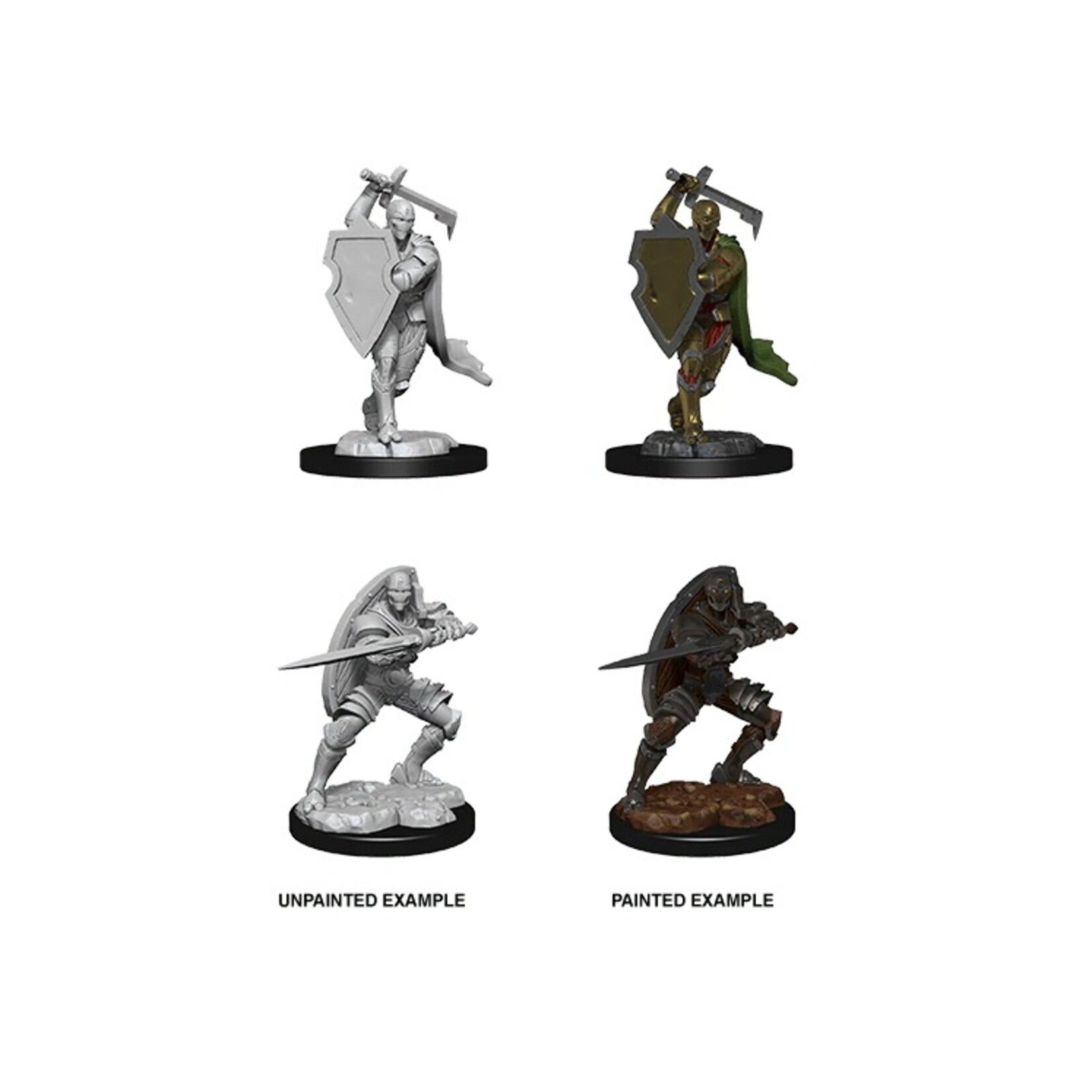 Wizkids D&D Nolzur's Marvelous Miniatures Warforged Fighter