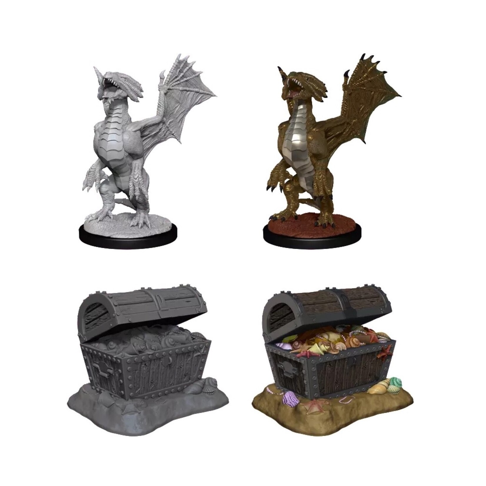 Wizkids D&D Nolzur's Marvelous Miniatures Bronze Dragon Wyrmling