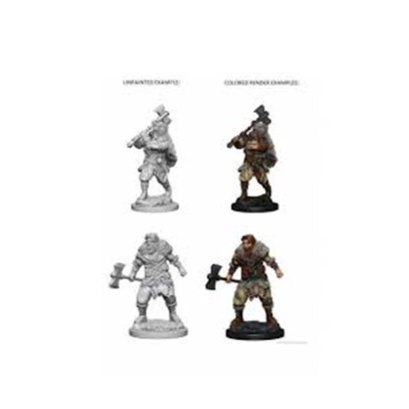 Wizkids D&D Nolzur's Marvelous Miniatures Human Barbarian Male