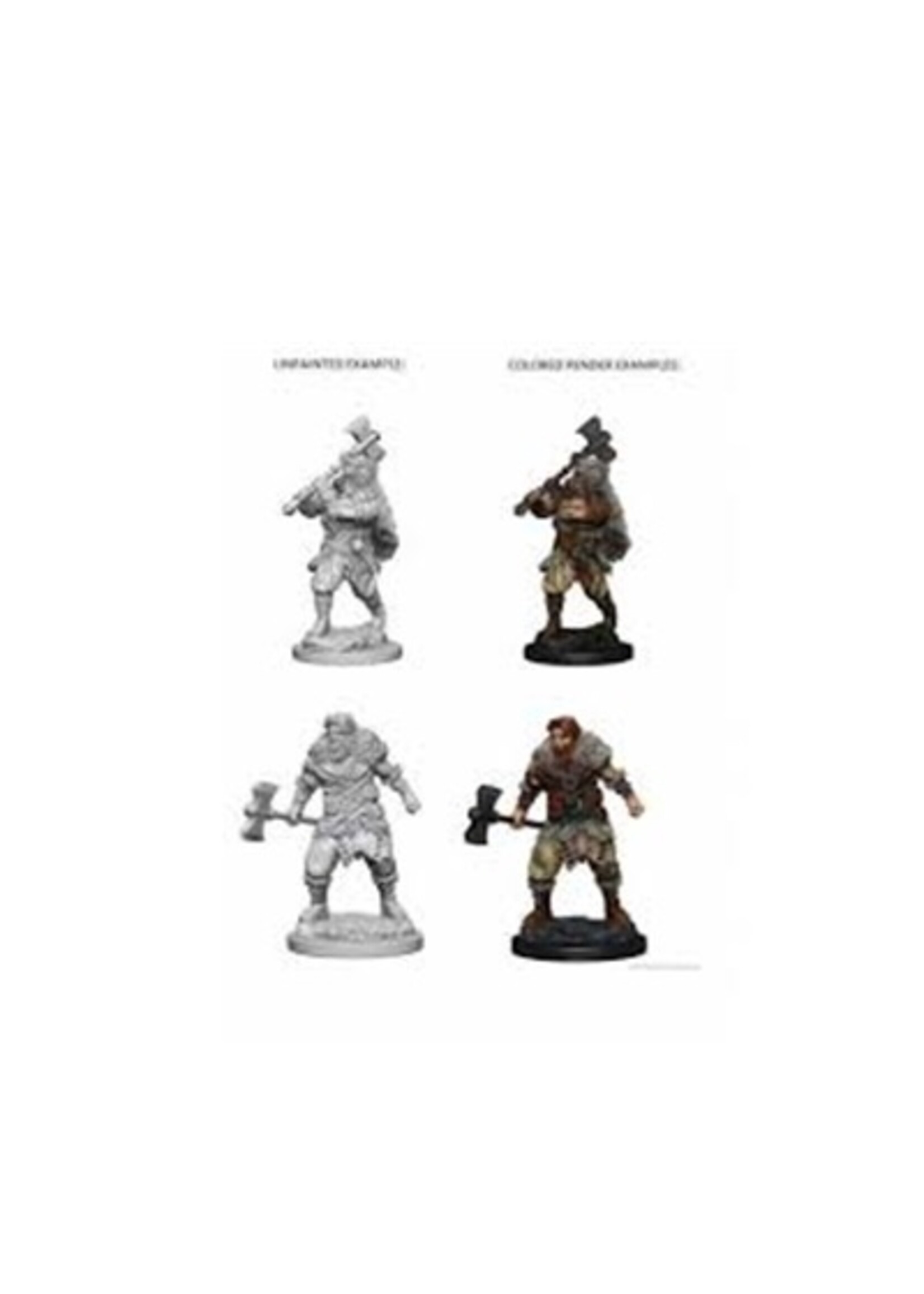 Wizkids D&D Nolzur's Marvelous Miniatures Human Barbarian Male