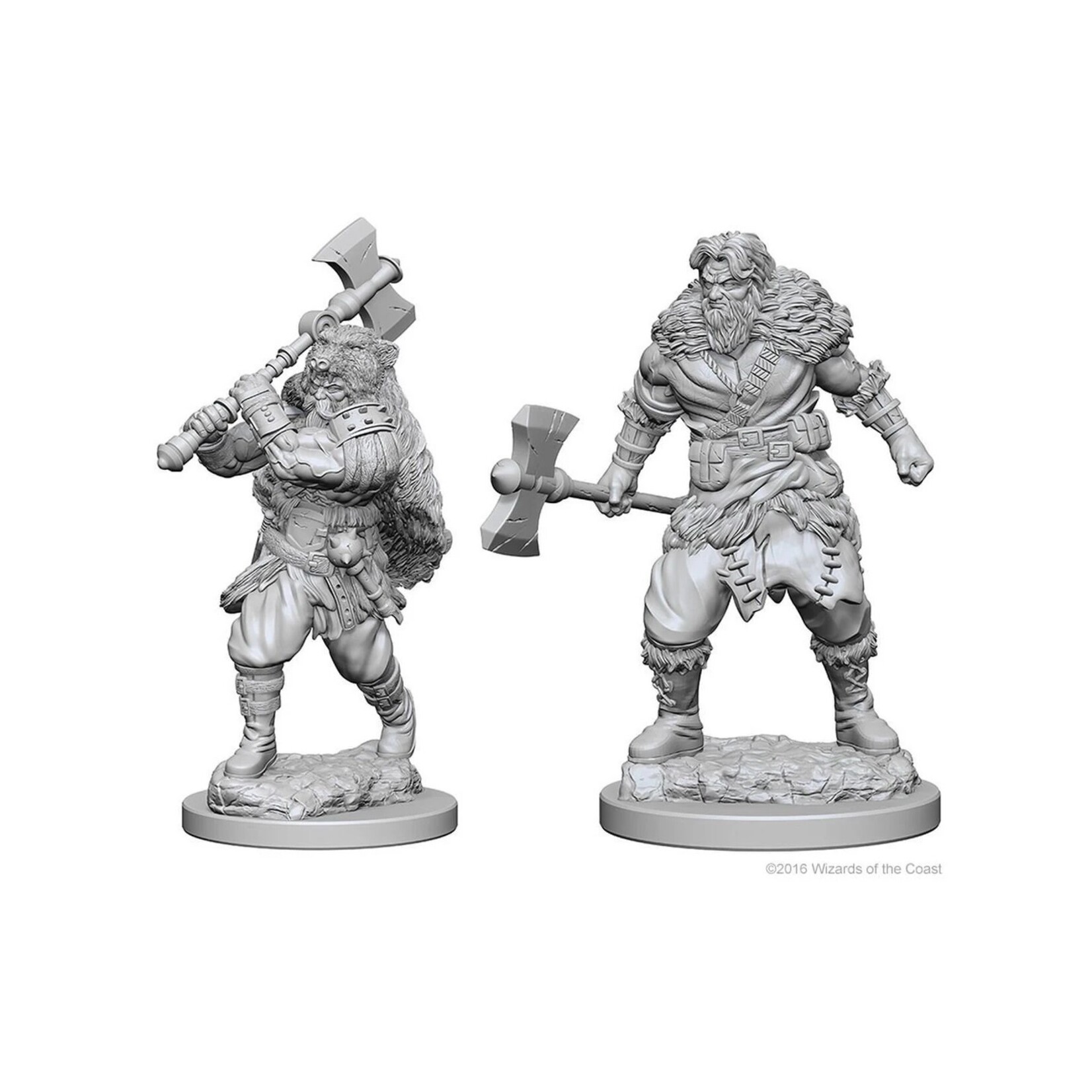 Wizkids D&D Nolzur's Marvelous Miniatures Human Barbarian Male