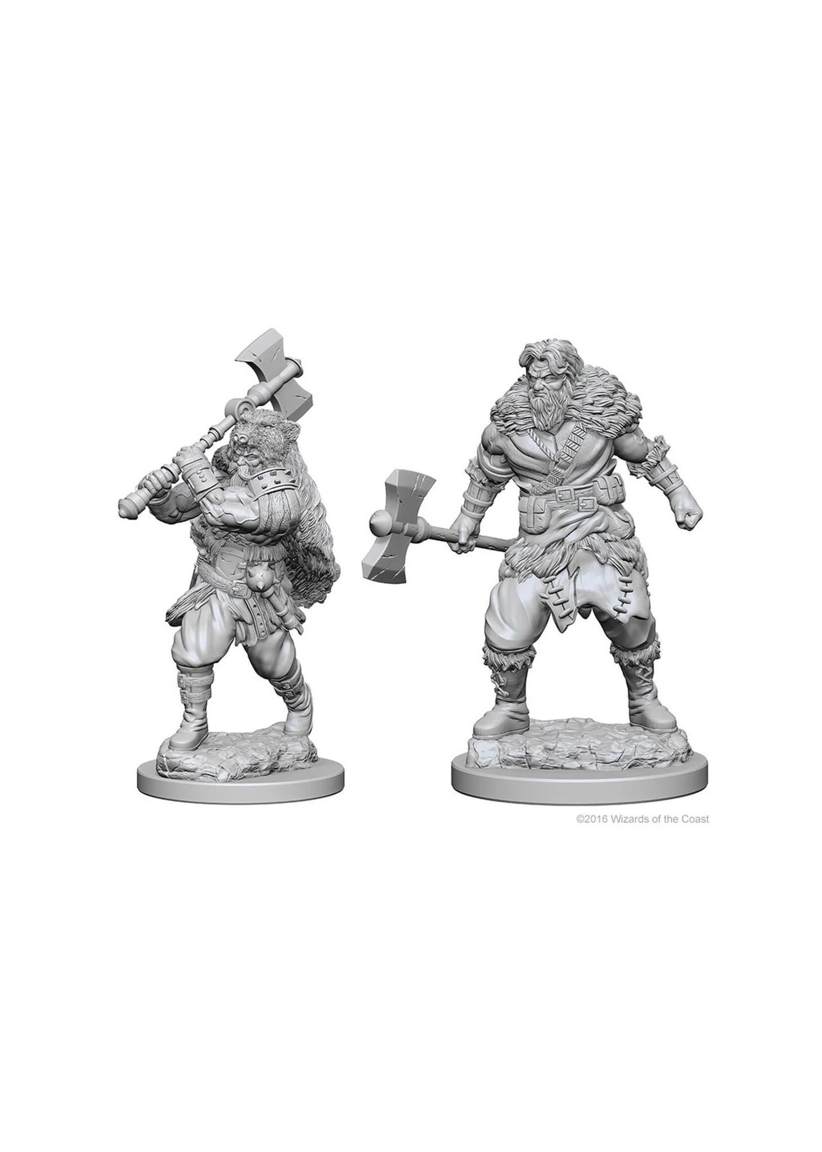 Wizkids D&D Nolzur's Marvelous Miniatures Human Barbarian Male