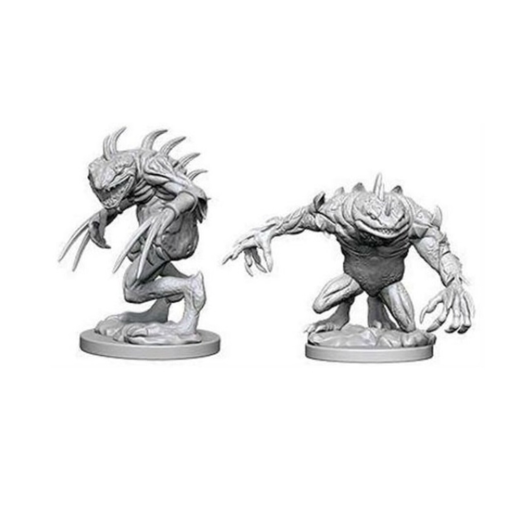 Wizkids D&D Nolzur's Marvelous Miniatures Grey Slaad & Death Slaad