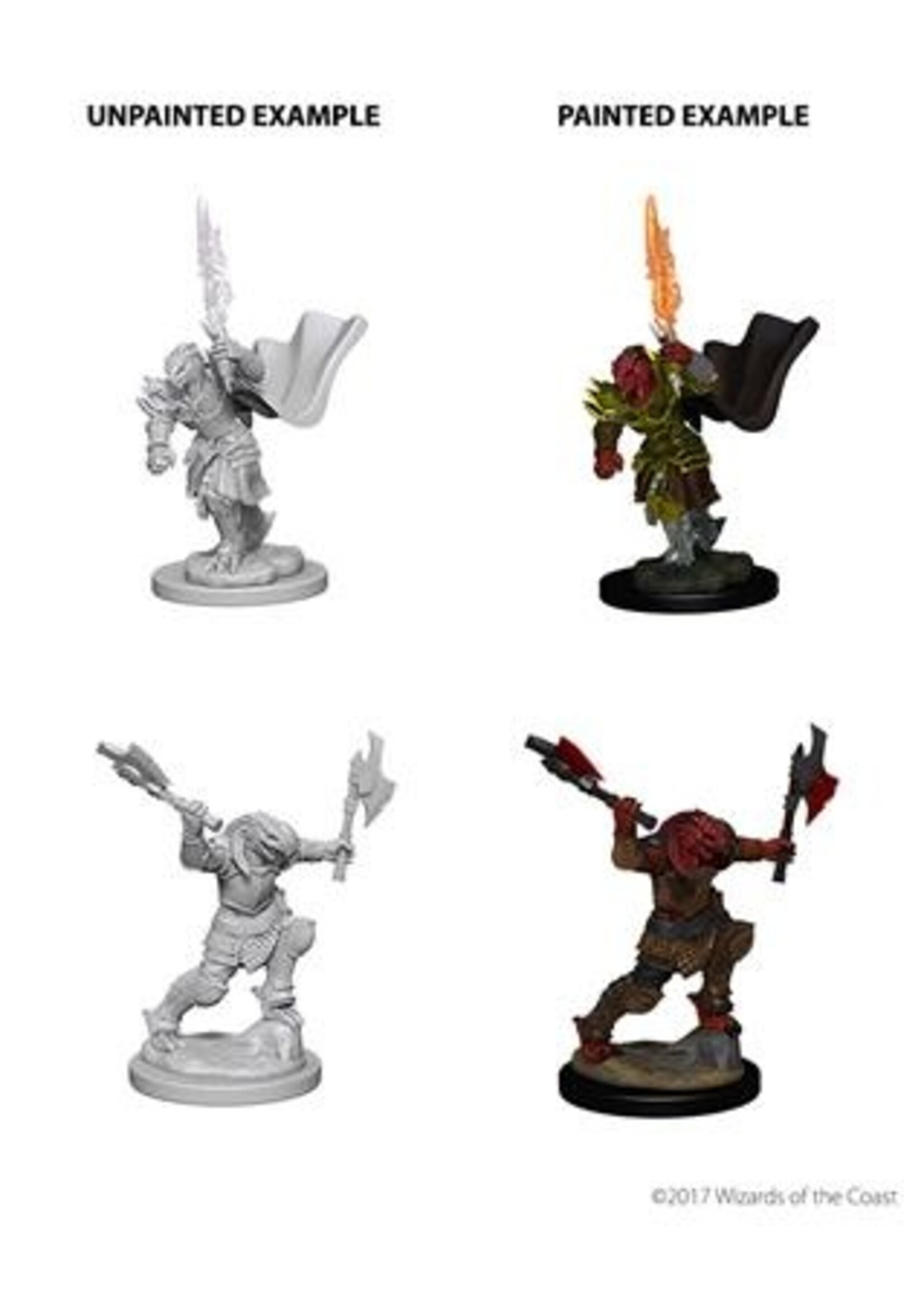 Wizkids D&D Nolzur's Marvelous Miniatures Dragonborn Fighter Female
