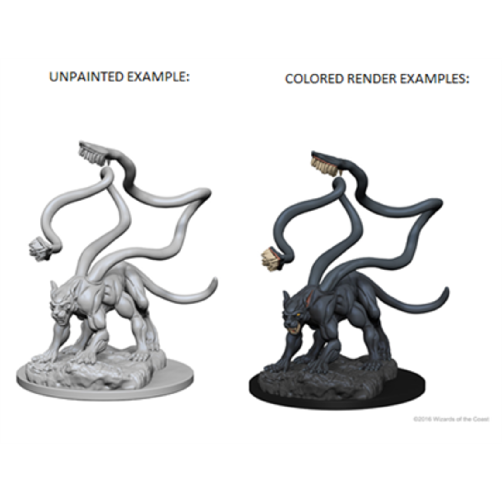 Wizkids D&D Nolzur's Marvelous Miniatures Displacer Beast +