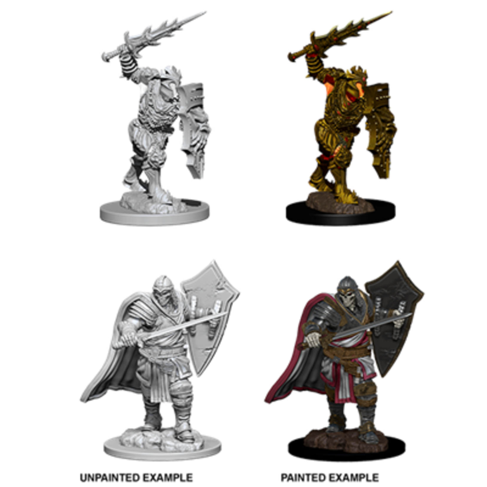 Wizkids D&D Nolzur's Marvelous Miniatures Death Knight & Helmed Horror +