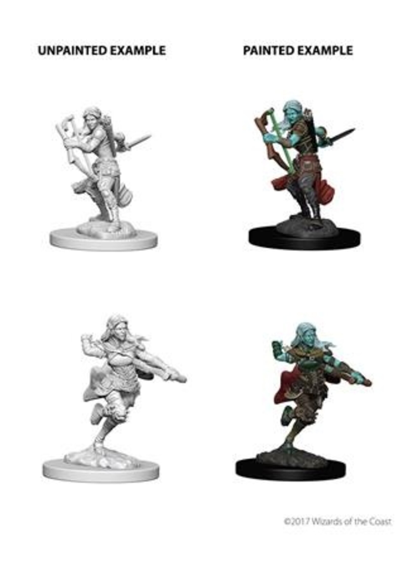 Wizkids D&D Nolzur's Marvelous Miniatures Air Genasi Rogue Female