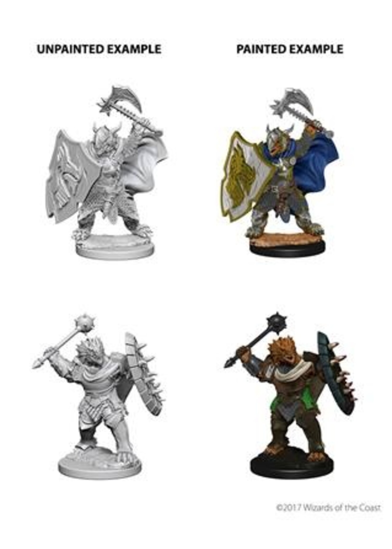 Wizkids D&D Nolzur's Marvelous Miniatures Dragonborn Paladin/Fighter Male 3