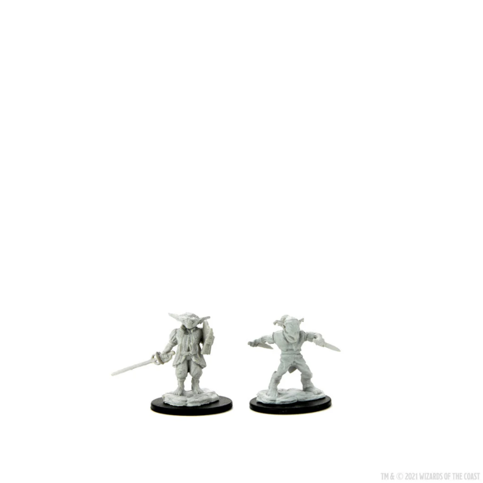Wizkids D&D Nolzur's Marvelous Miniatures Goblin Rogue Male  & Female Goblin Bard +