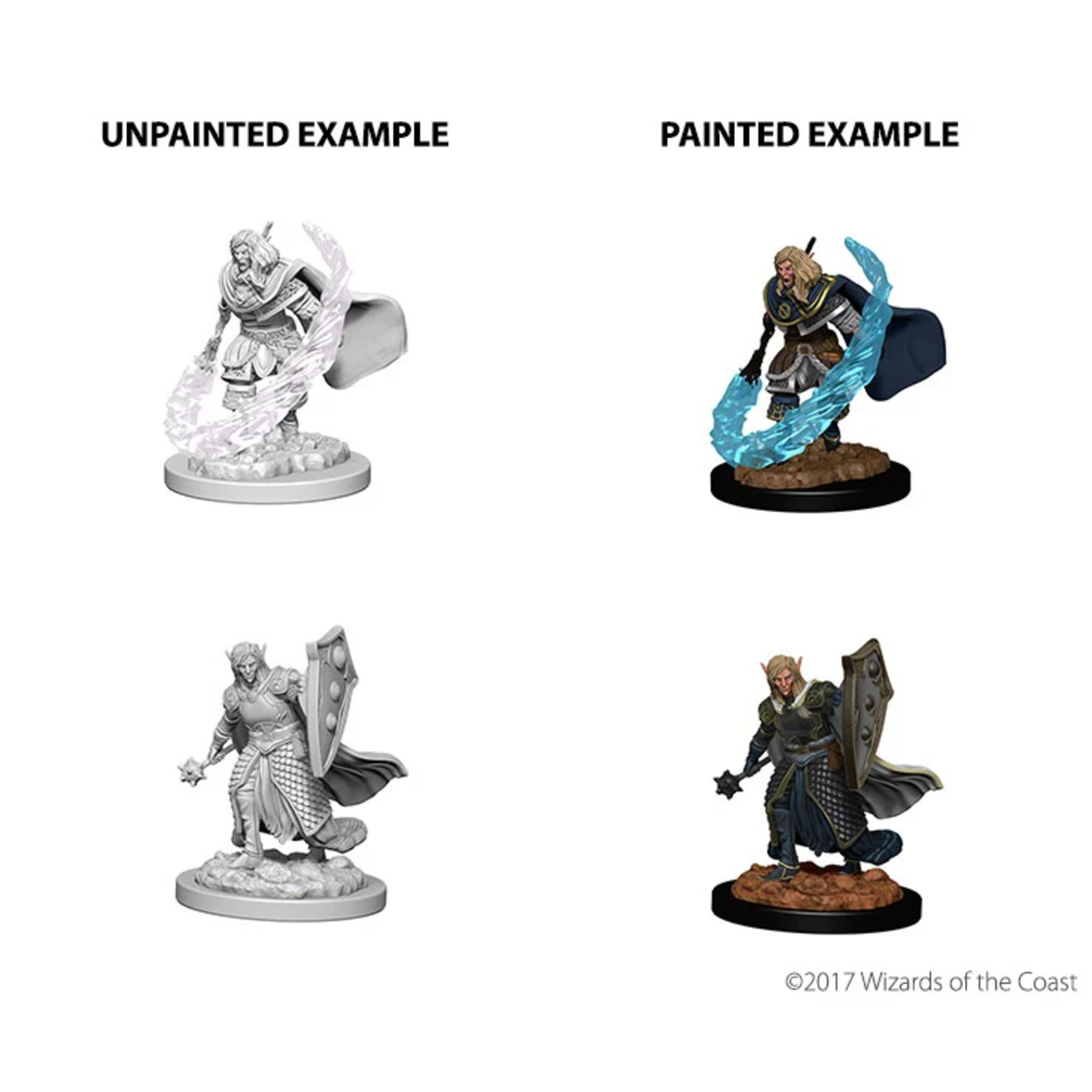 Wizkids D&D Nolzur's Marvelous Miniatures Elf Cleric Male +