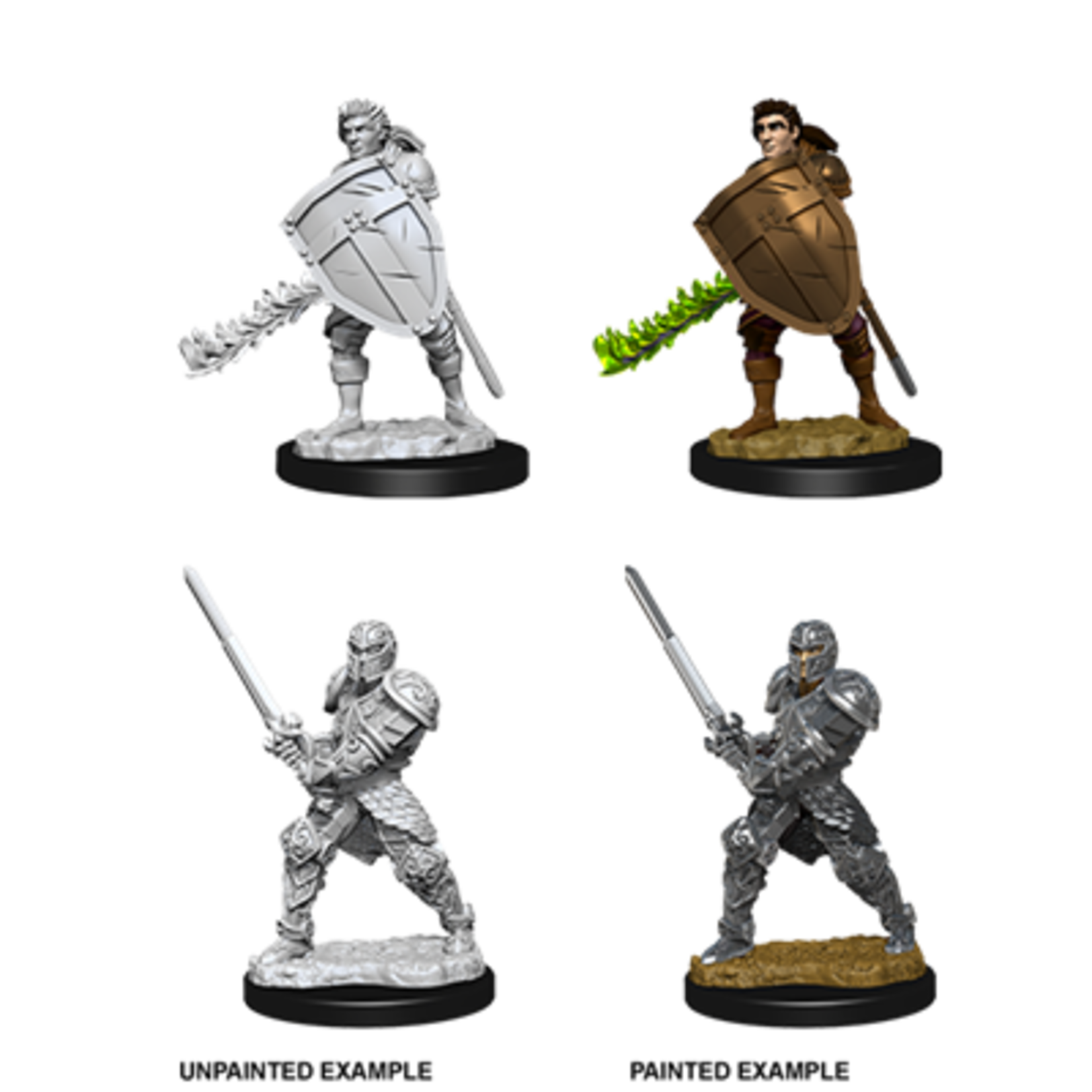 Wizkids D&D Nolzur's Marvelous Miniatures Human Fighter Male +