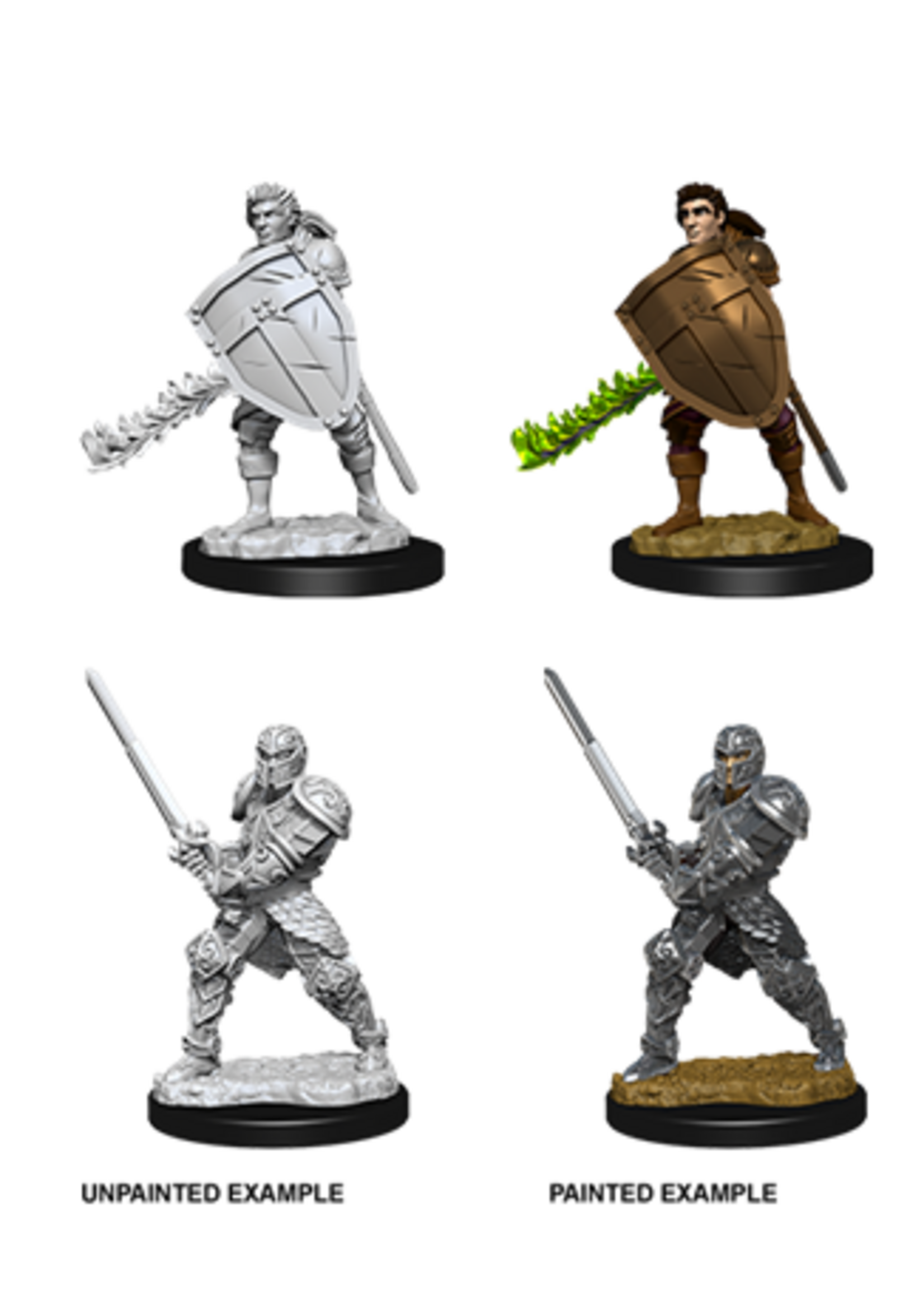 Wizkids D&D Nolzur's Marvelous Miniatures Human Fighter Male