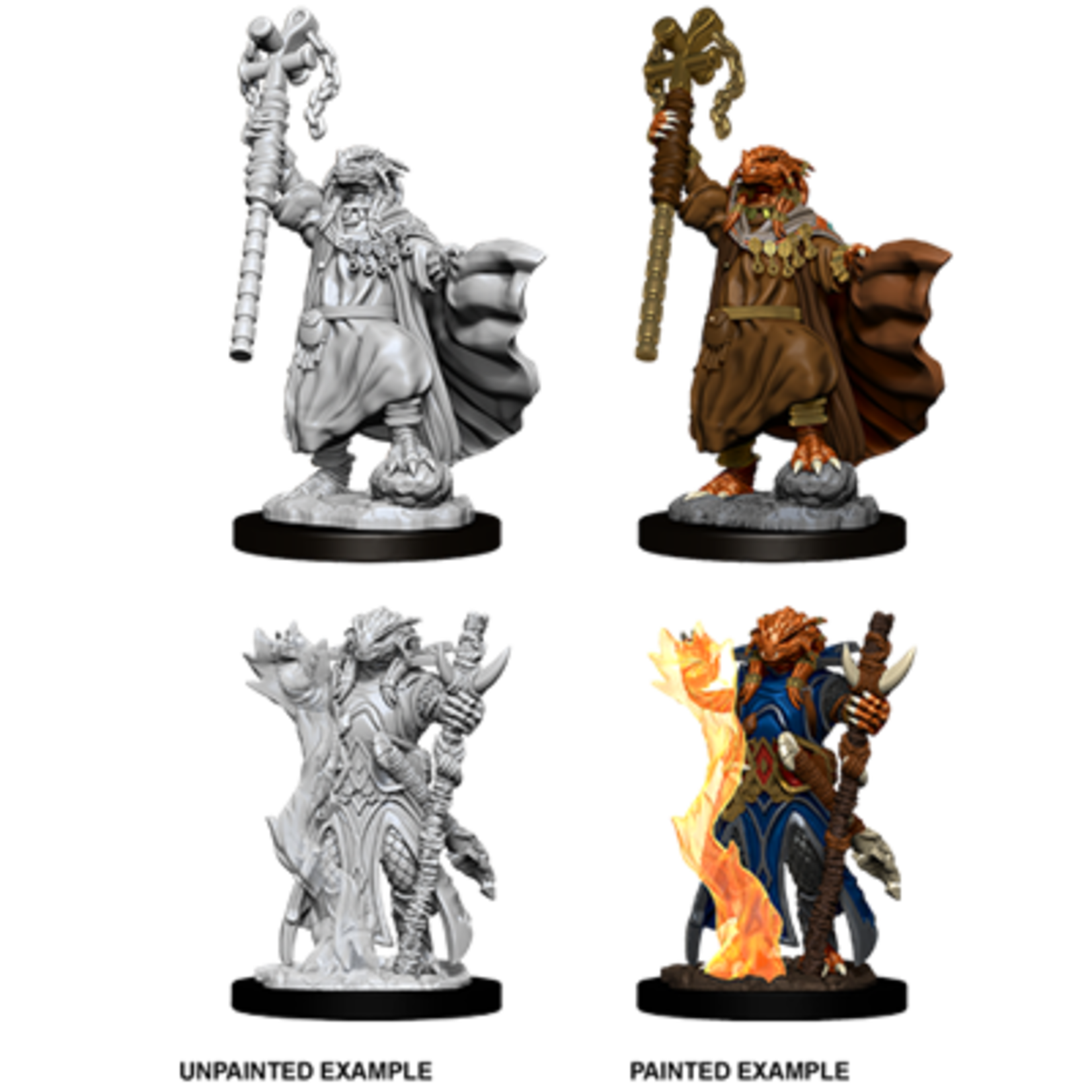 Wizkids D&D Nolzur's Marvelous Miniatures Dragonborn Sorcerer Female +