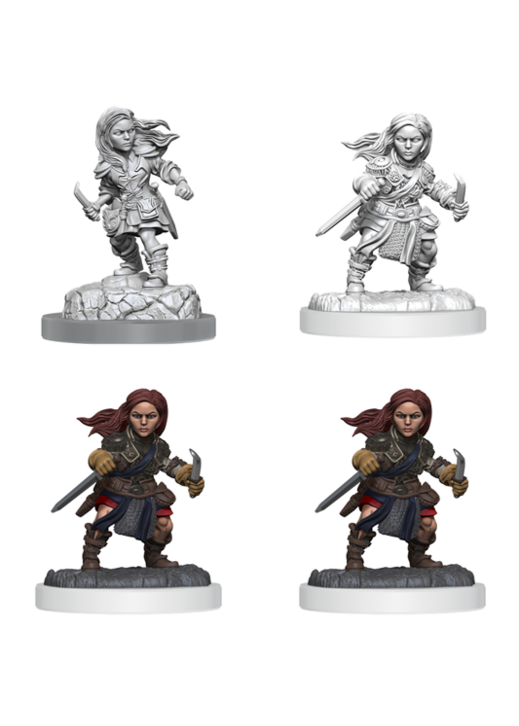 Wizkids D&D Nolzur's Marvelous Miniatures Halfling Rogue Female 2