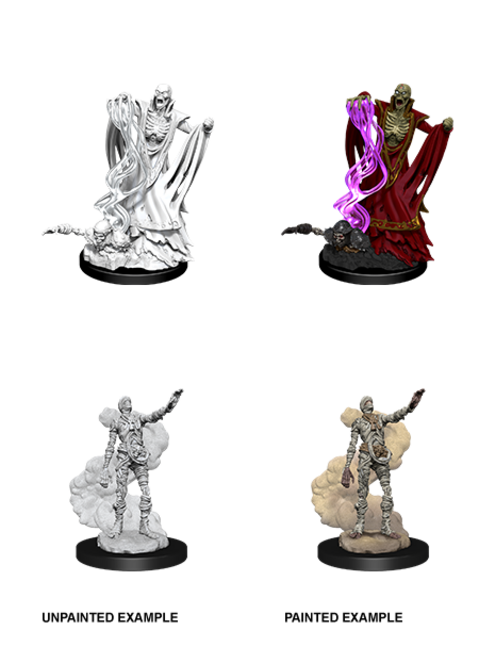 Wizkids D&D Nolzur's Marvelous Miniatures Lich and Mummy