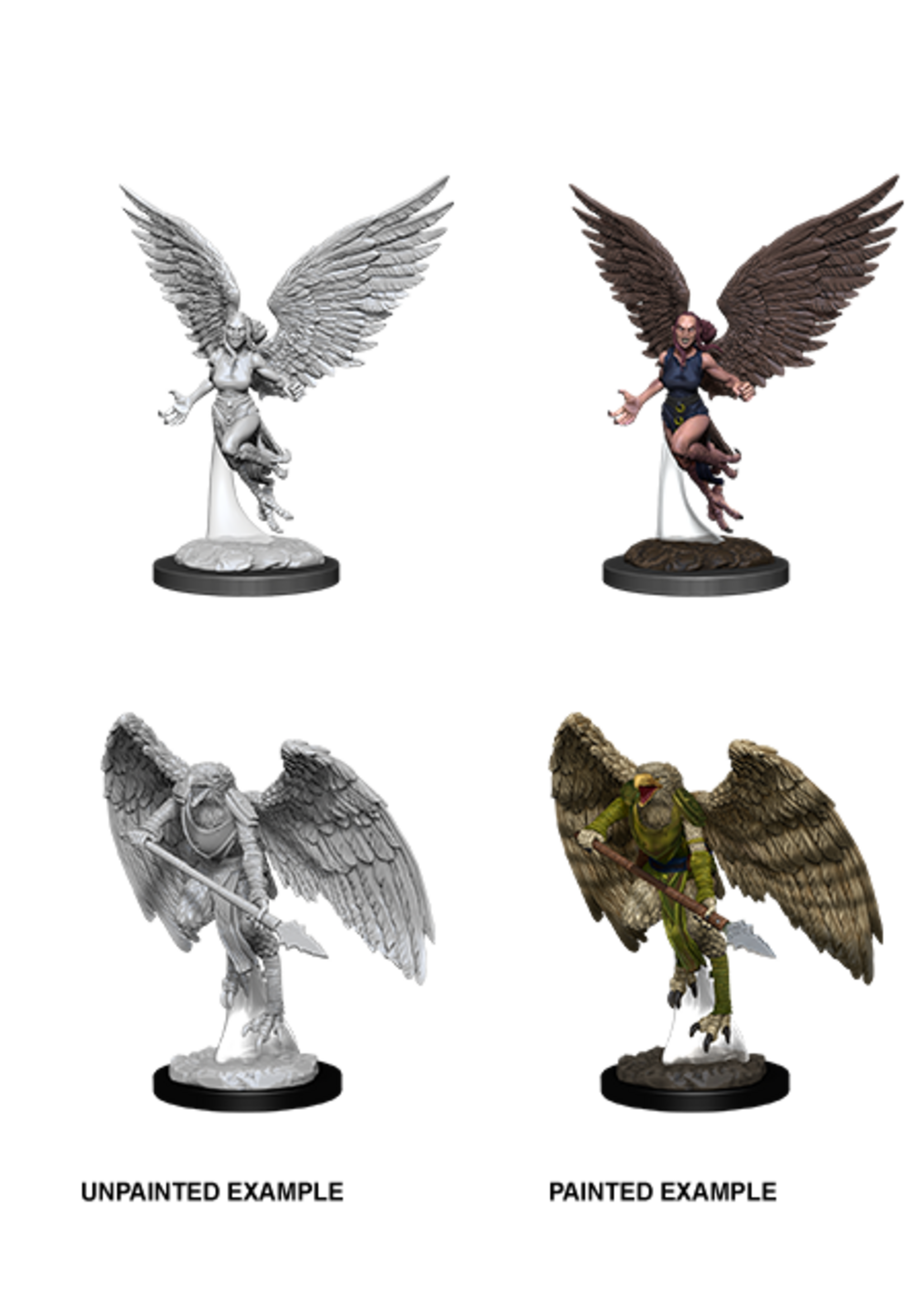 Wizkids D&D Nolzur's Marvelous Miniatures Harpy and Aarakocra