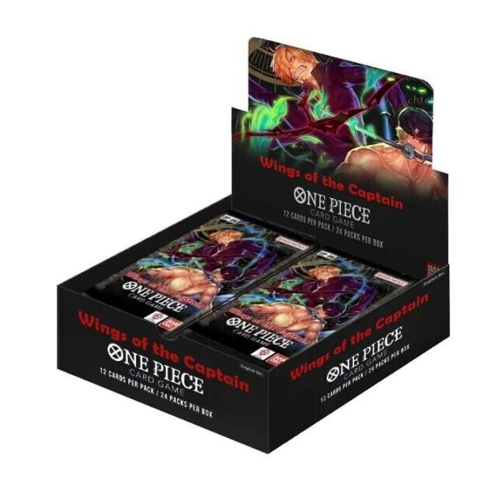 Bandai One Piece OP06 Wings of the Captain Booster Box (EN)