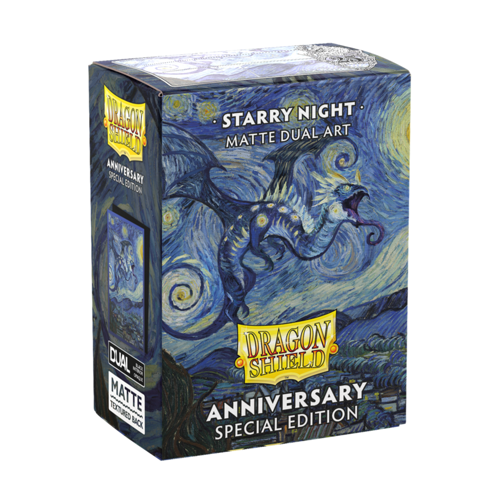 Dragonshield Dragonshield Box 100 Brushed Art Dual Sleeves: Starry Night