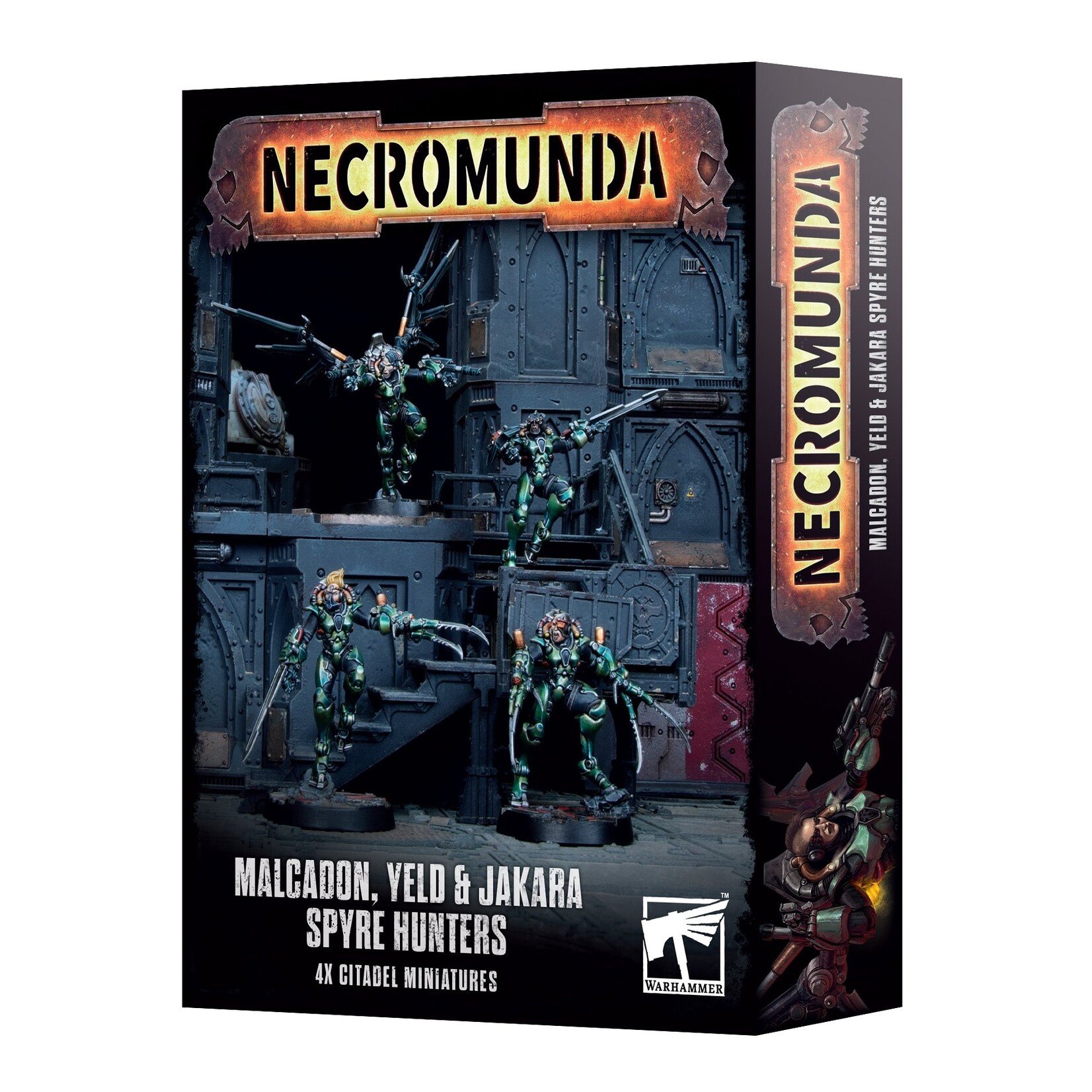 Games Workshop Necromunda Malcadon, Yeld & Jakara Spyre Hunter