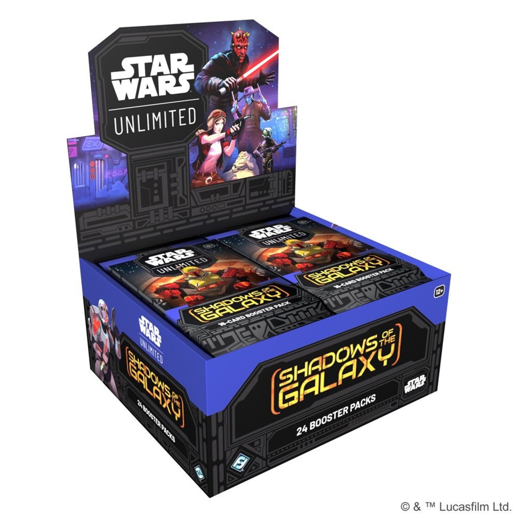 Fantasy Flight Games Star Wars Unlimited: Shadows of the Galaxy Booster Display (EN)