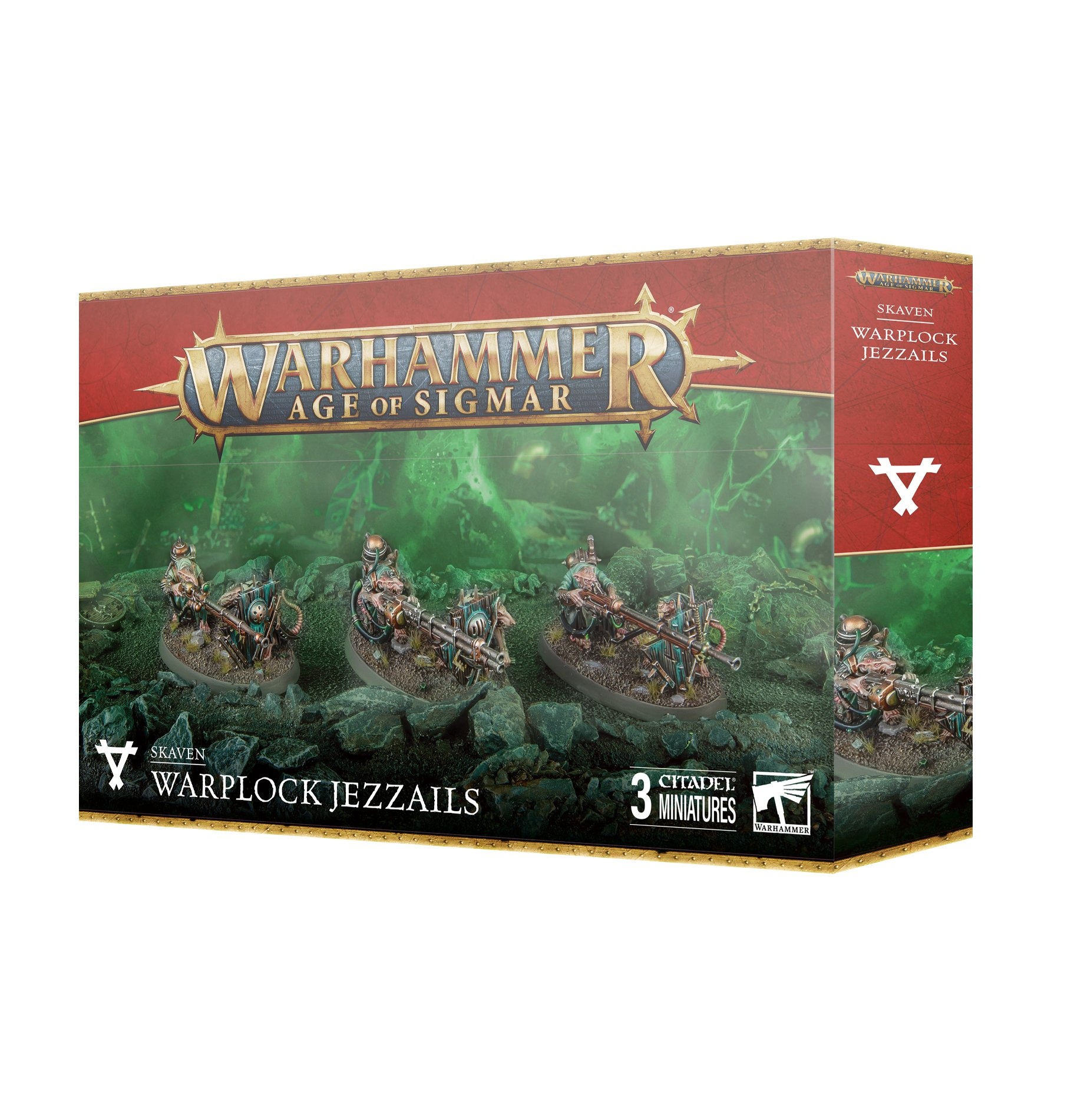 SF・ファンタジー・ホラー Warhammer Skaven Warplock Jezzail Skaven Warplock Jezzails - Tafelridder.nl