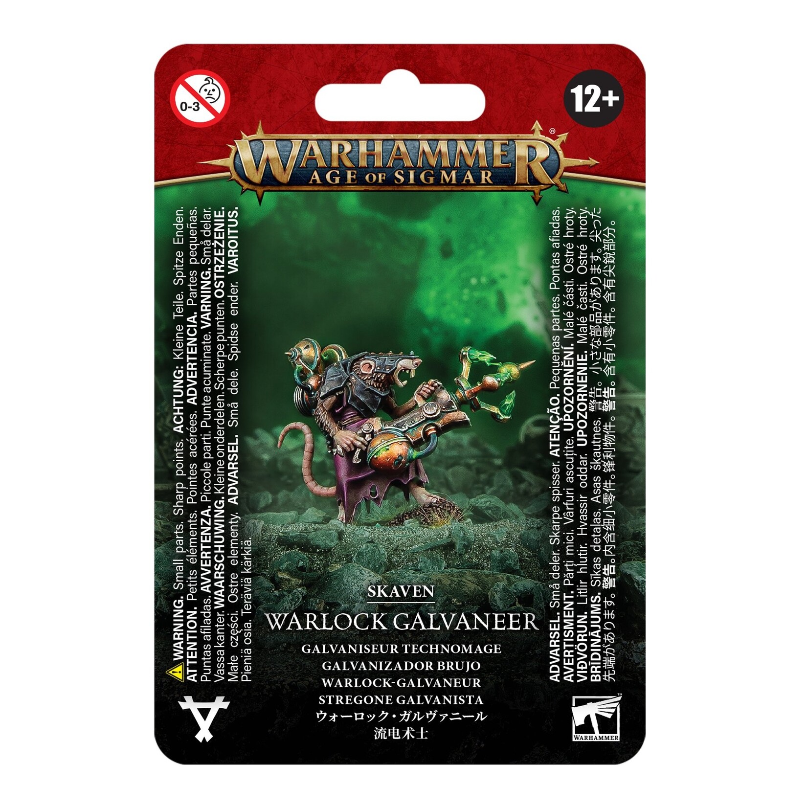 Games Workshop Skaven Warlock Galvaneer