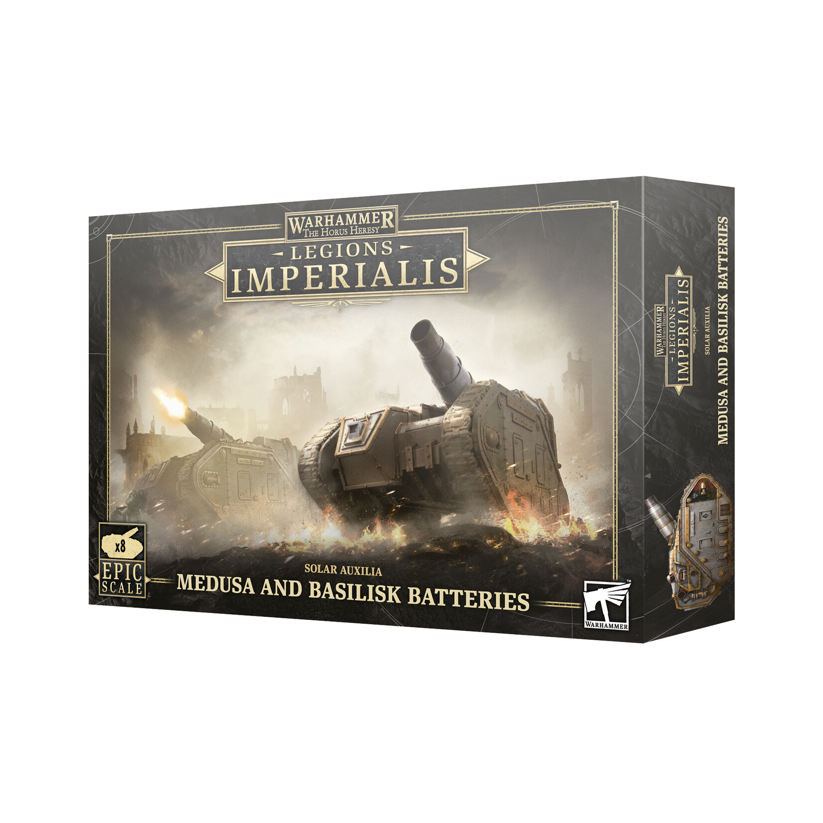 Games Workshop Legions Imperialis: Medusa and Basilisk Batteries **