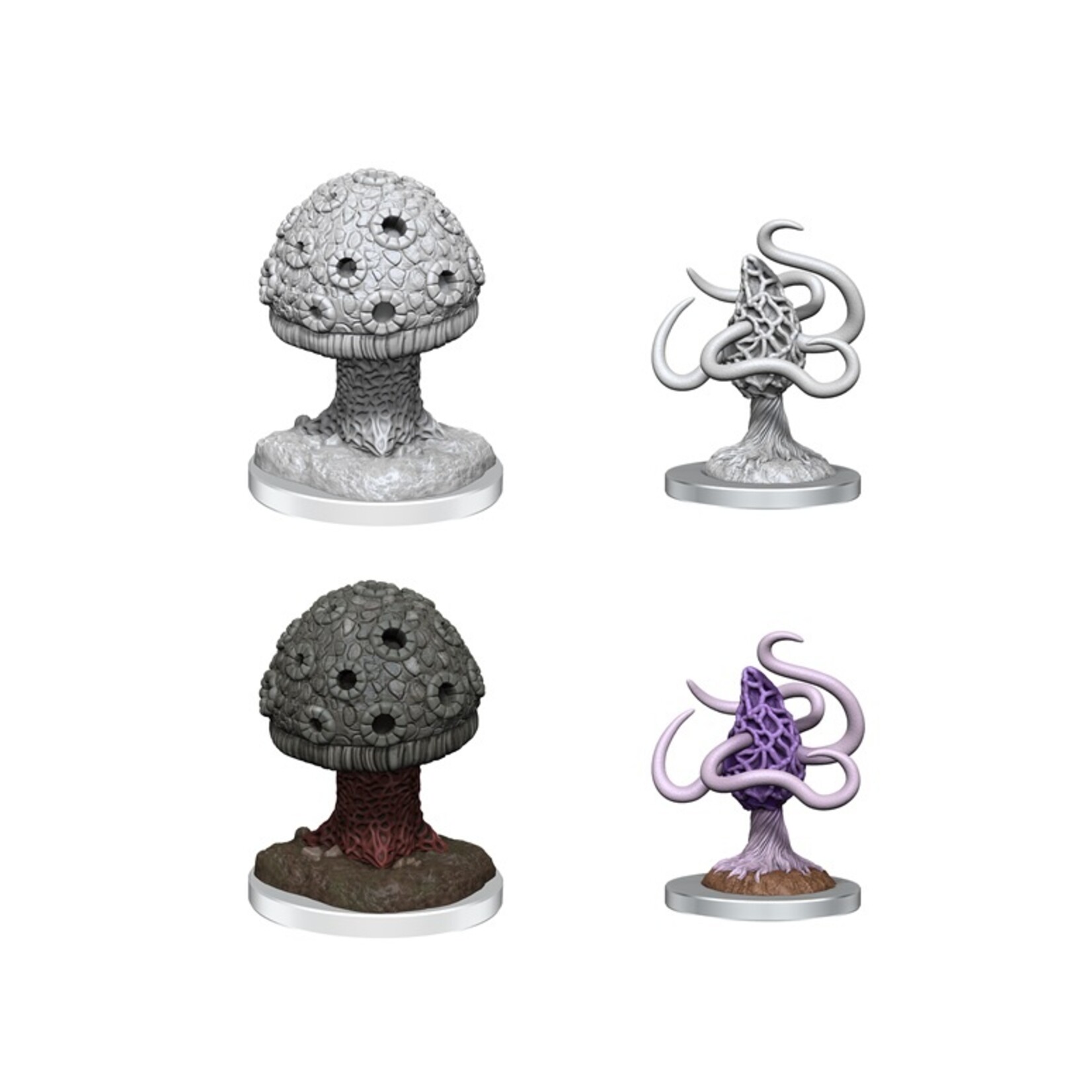 Wizkids D&D Nolzur's Marvelous Miniatures Shrieker & Violet Fungus