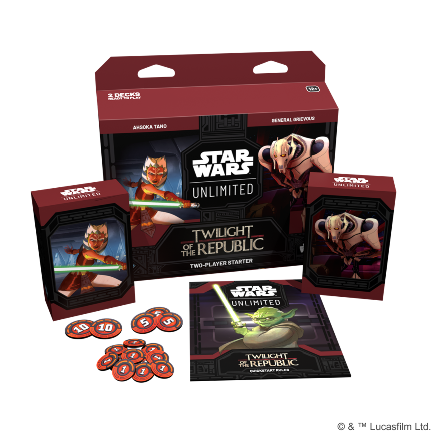 Fantasy Flight Games Star Wars Unlimited: Twilight of the Republic Two-Player Starter (EN)