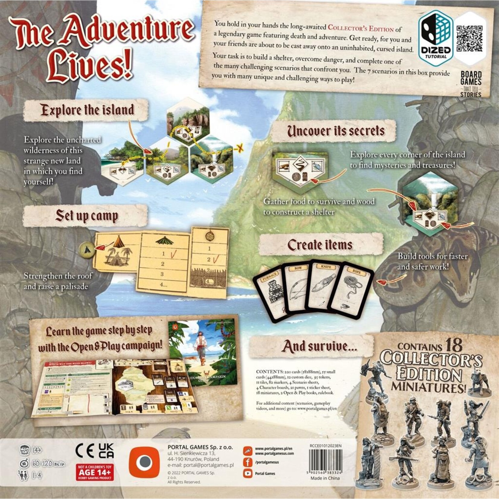 Portal Games Robinson Crusoe: Adventures on the Cursed Island - Collector's Edition (EN)