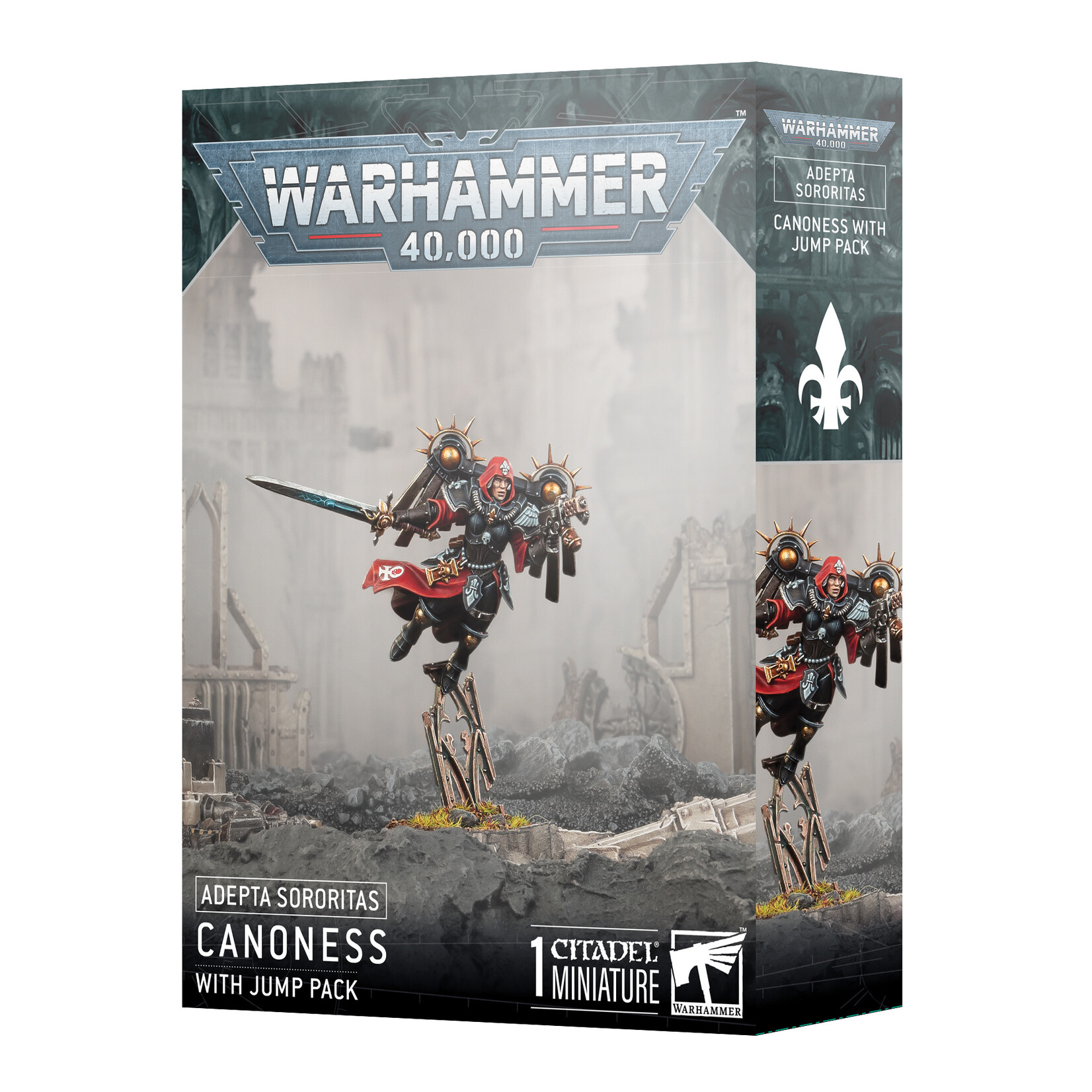 Games Workshop Adepta Sororitas Canoness with Jump Pack