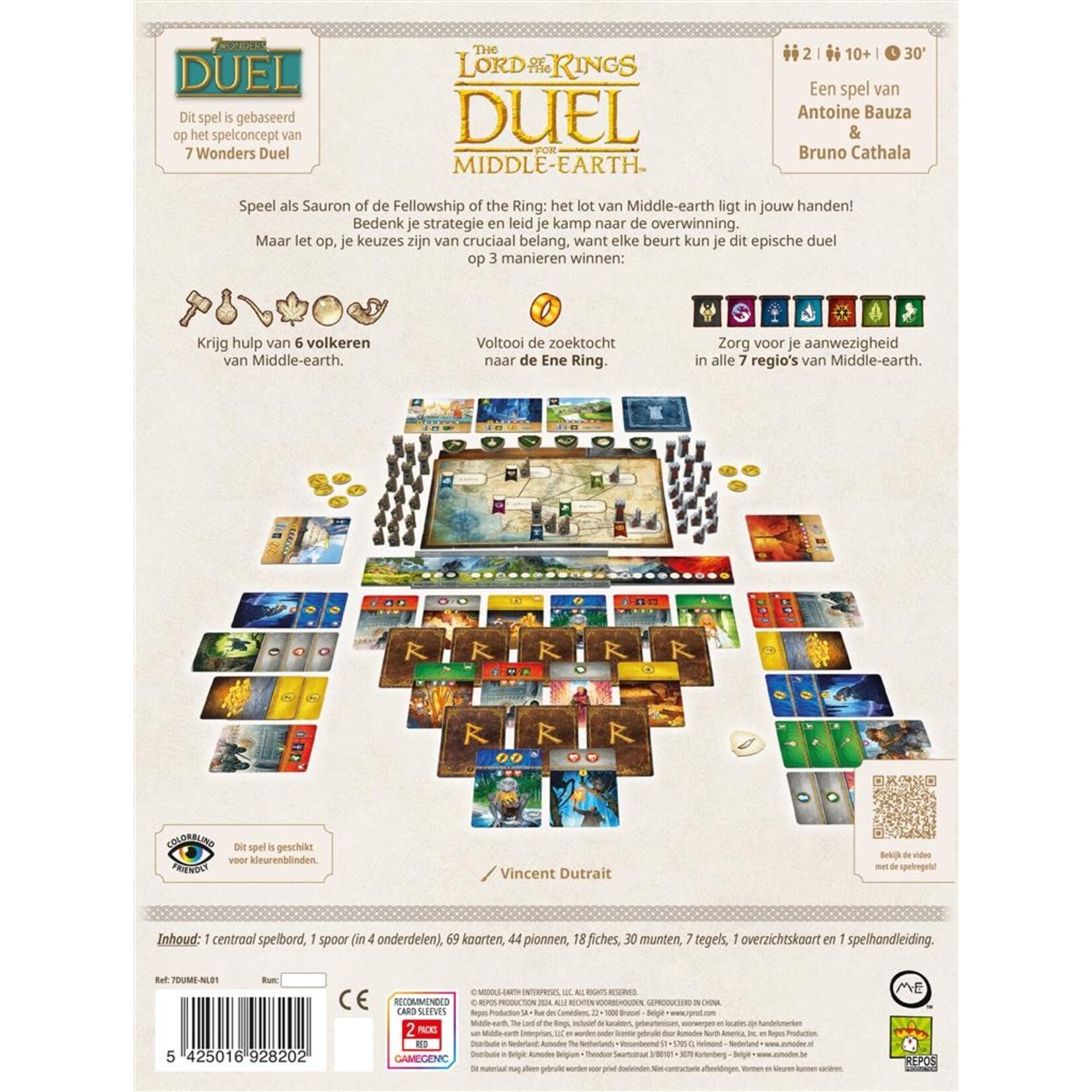 Repos Productions The Lord of the Rings: Duel for Middle-Earth (NL)