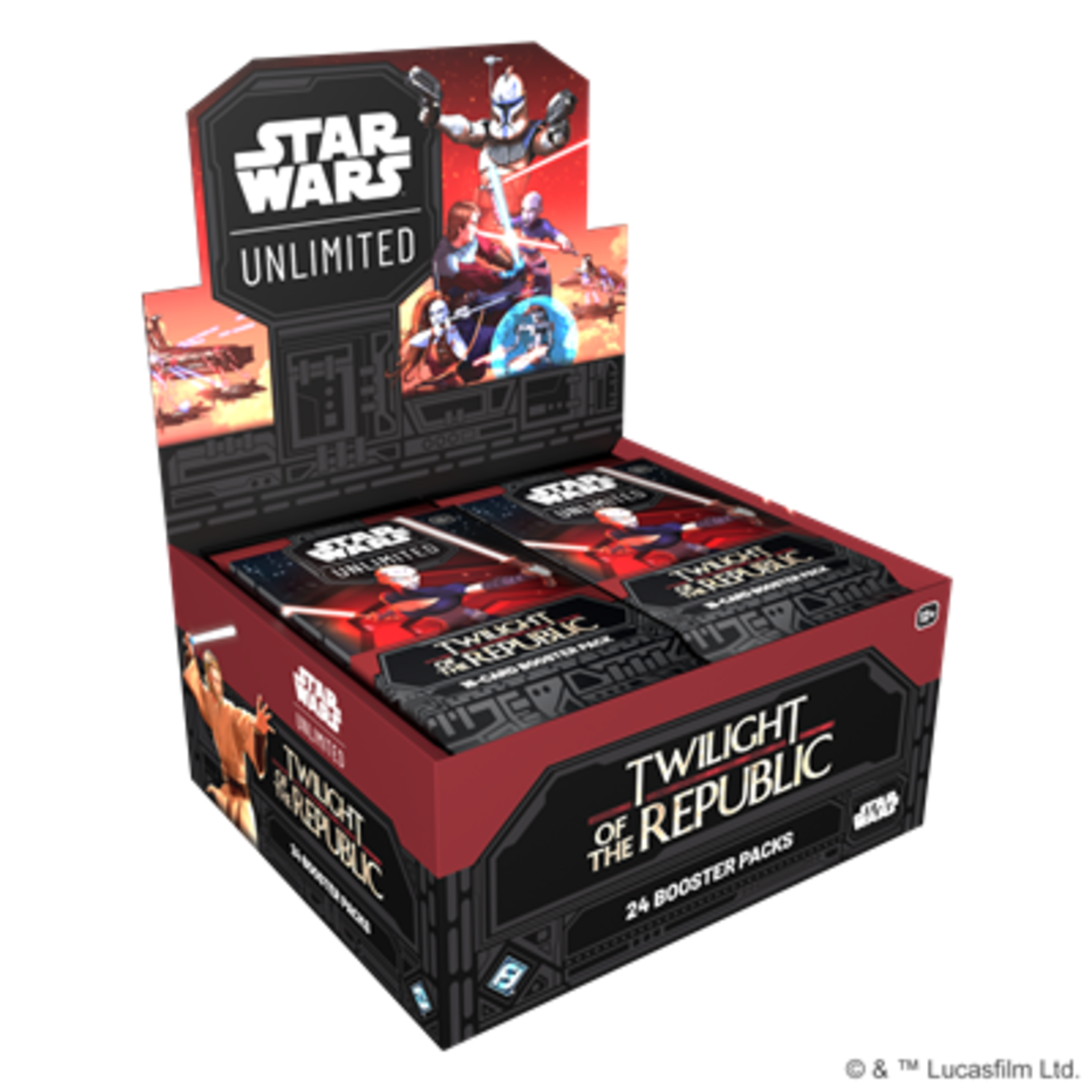 Fantasy Flight Games Star Wars Unlimited: Twilight of the Republic Booster Display (EN)