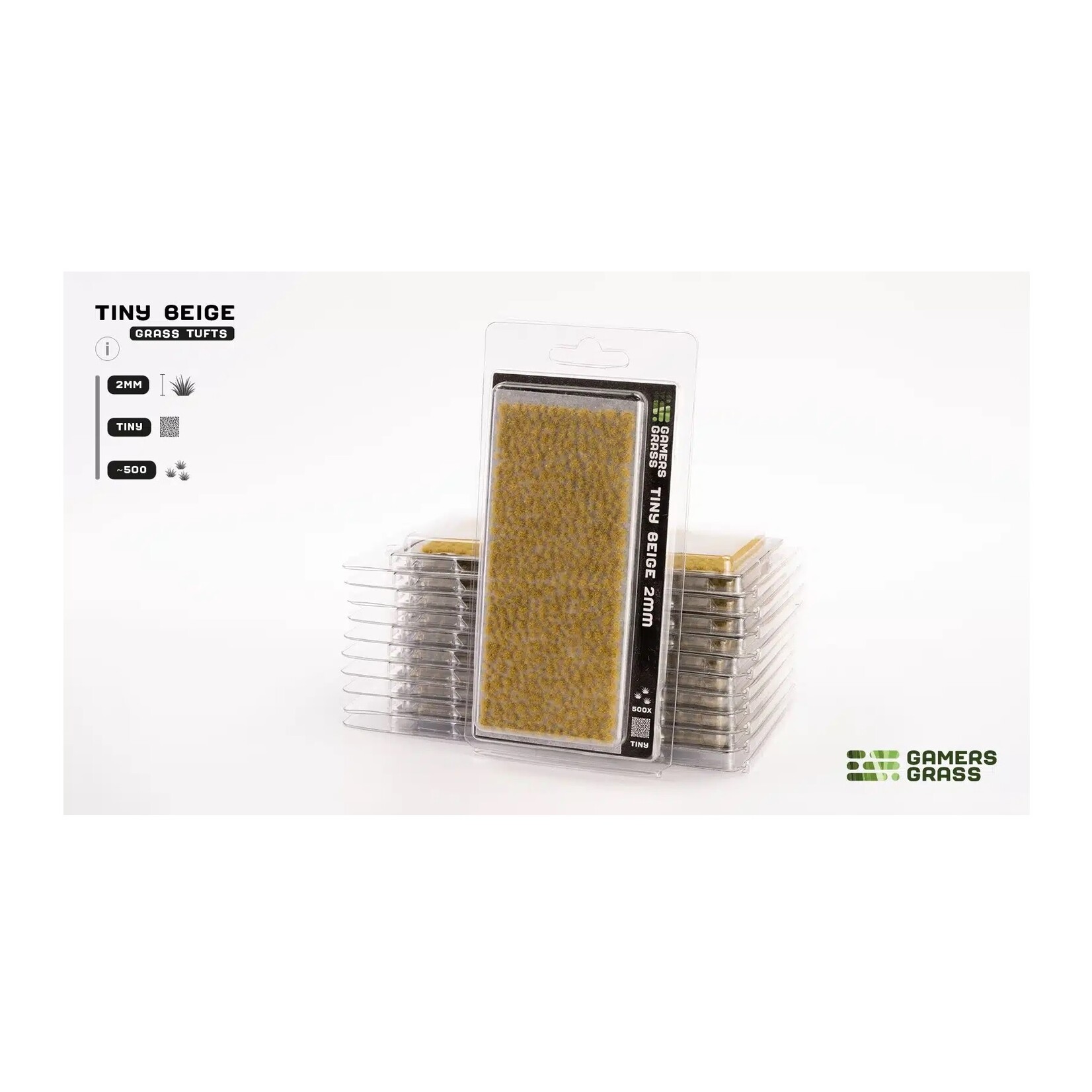 Gamers Grass Beige Tufts Tiny (2mm)