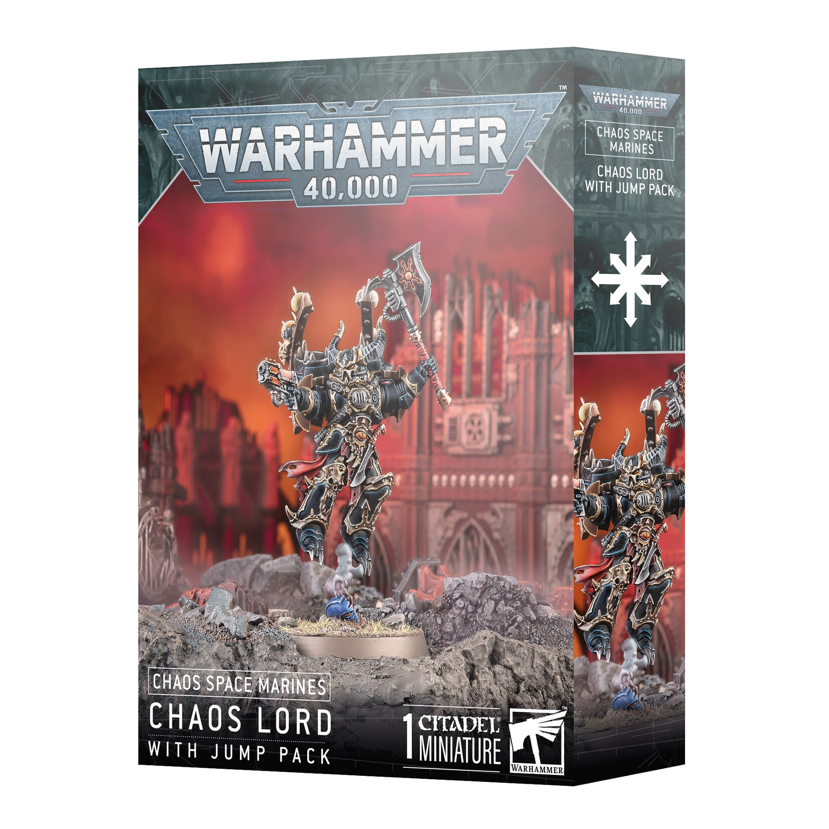 Games Workshop Chaos Space Marines Lord with Jump Pack