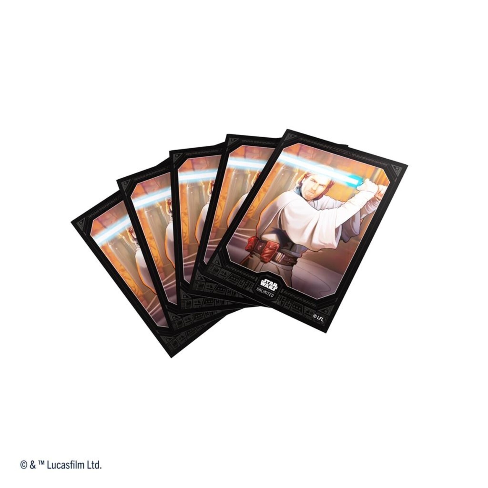 Gamegenic Star Wars Unlimited Art Sleeves: Obi-Wan (60+2) **