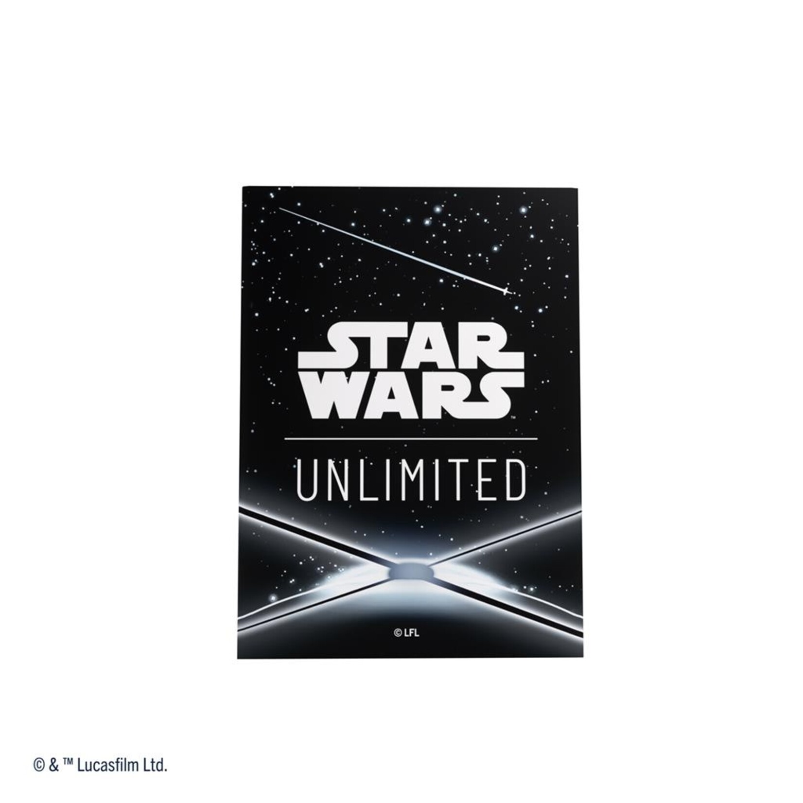 Gamegenic Star Wars Unlimited Art Sleeves: Card Back Black(60+2) **