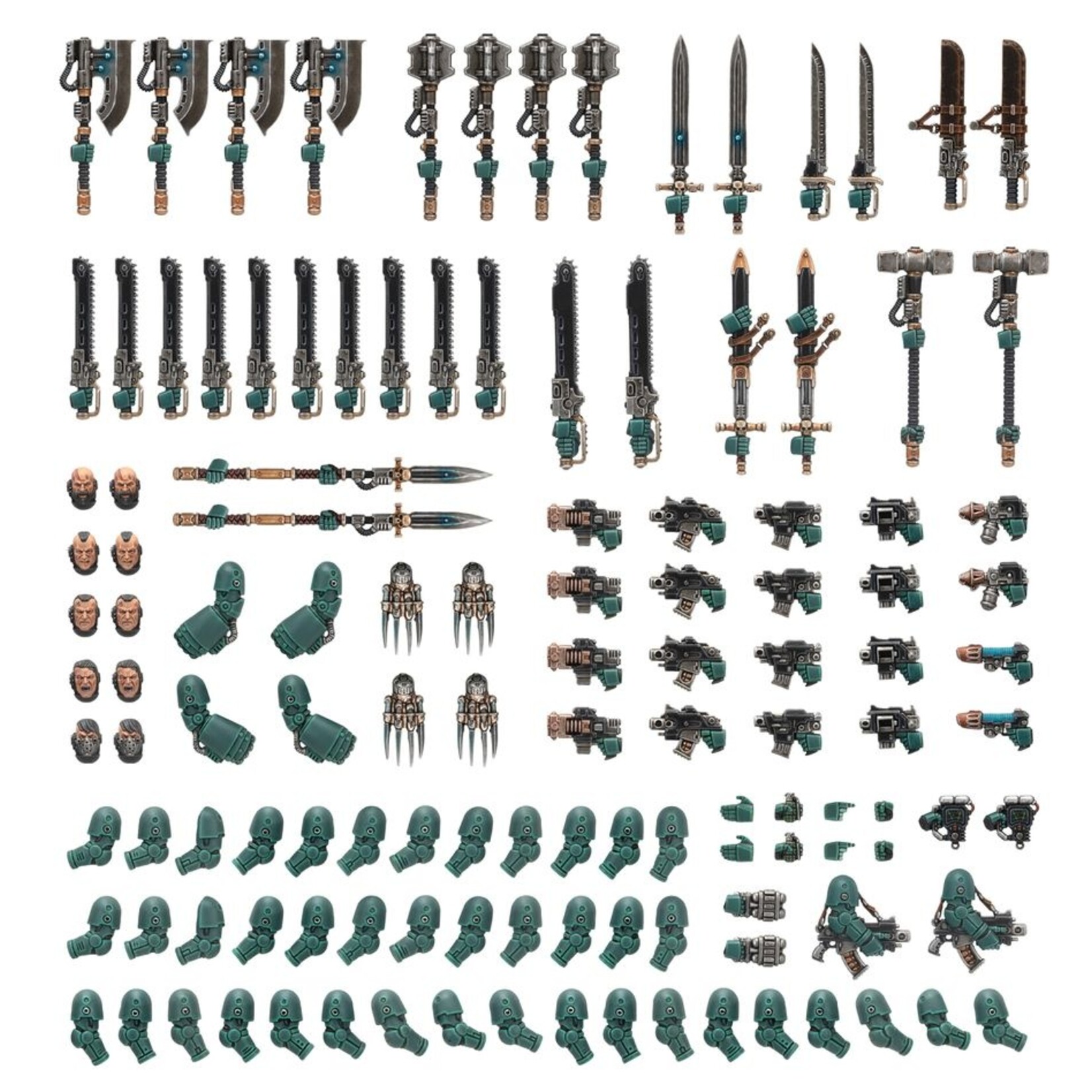 Games Workshop Horus Heresy: Legiones Astartes Melee Weapons Upgrade Set