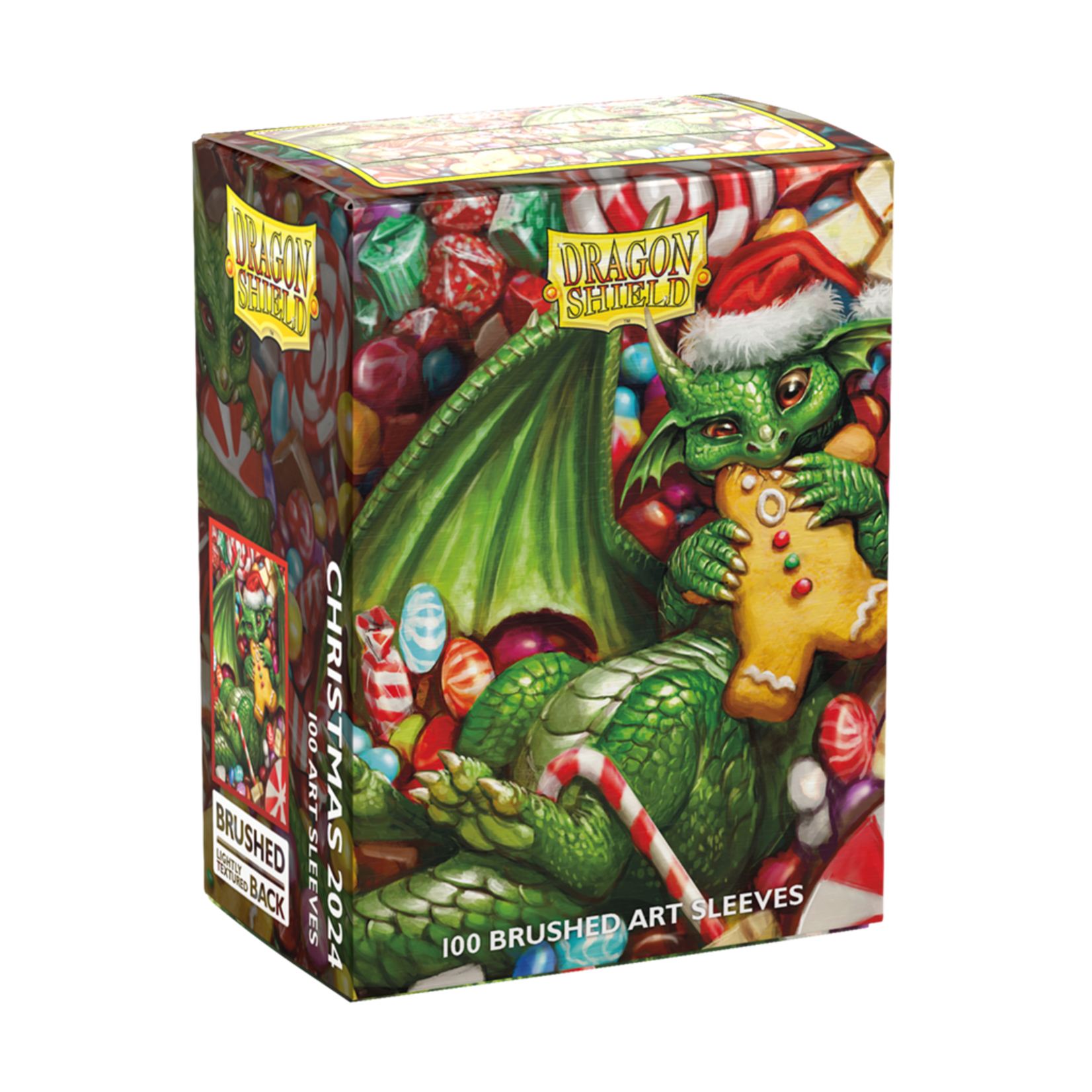 Dragonshield Dragonshield Box 100 Brushed Art Sleeves Christmas 2024