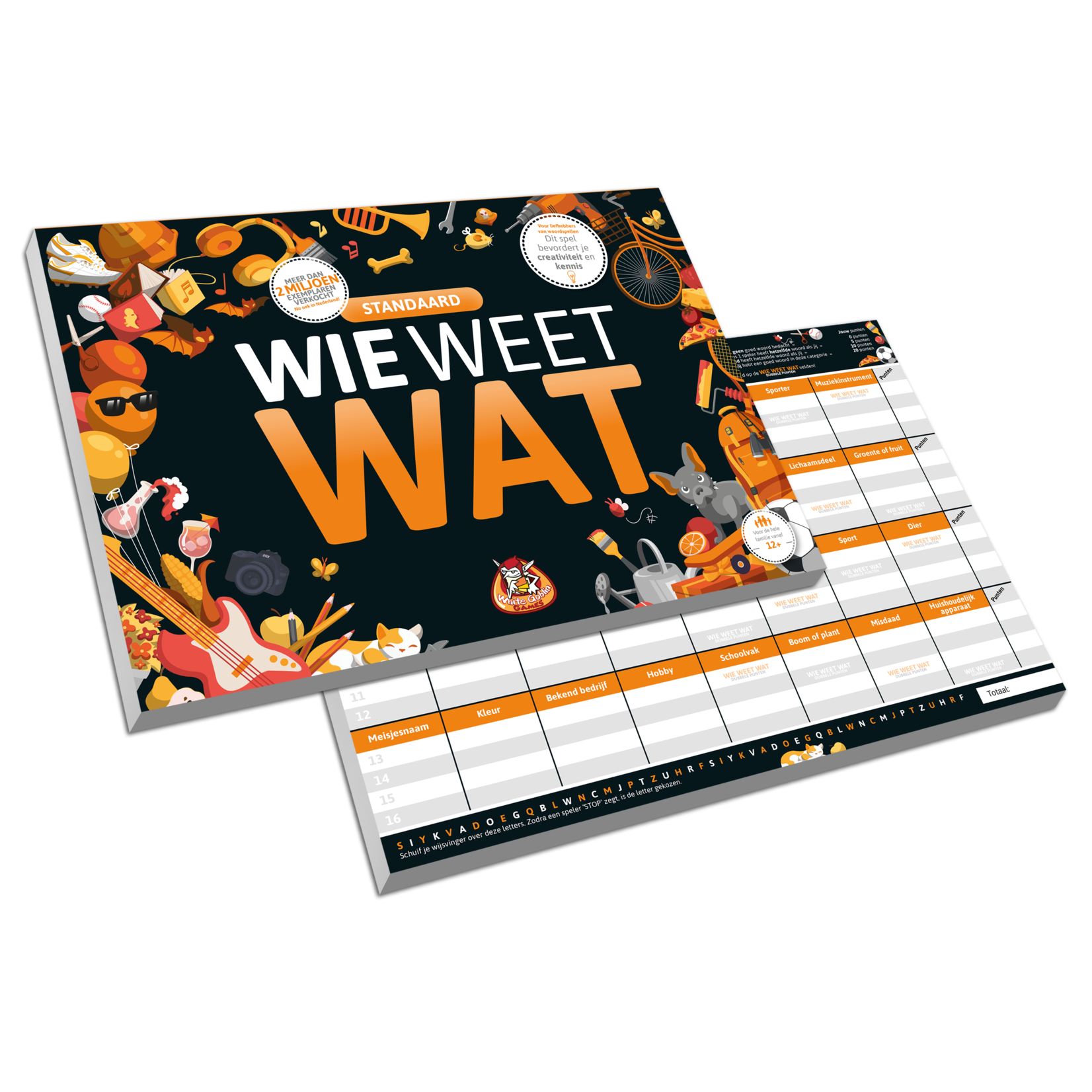 White Goblin Games Wie Weet Wat: Standaard (NL)