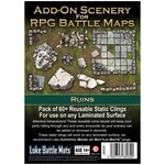 Loke Battlemats Add-On Scenery for RPG Maps - Ruins (EN)