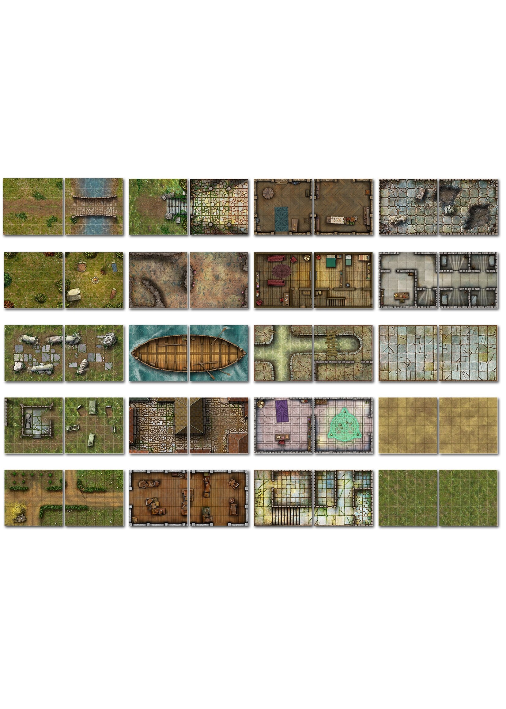 Loke Battlemats Little Book of Battle Mats - Destinations & Curios (EN)