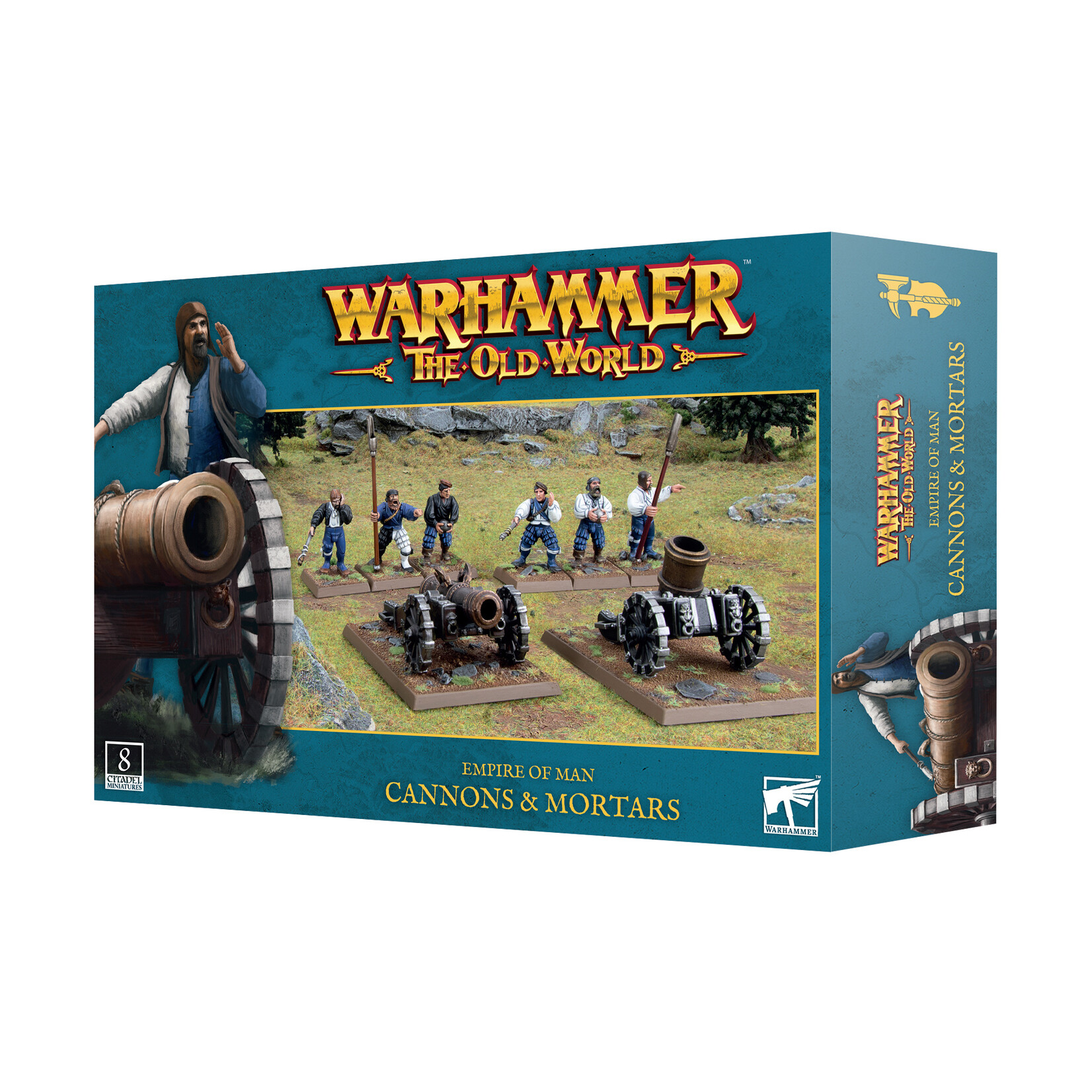 Games Workshop Empire of Man Cannons & Mortars