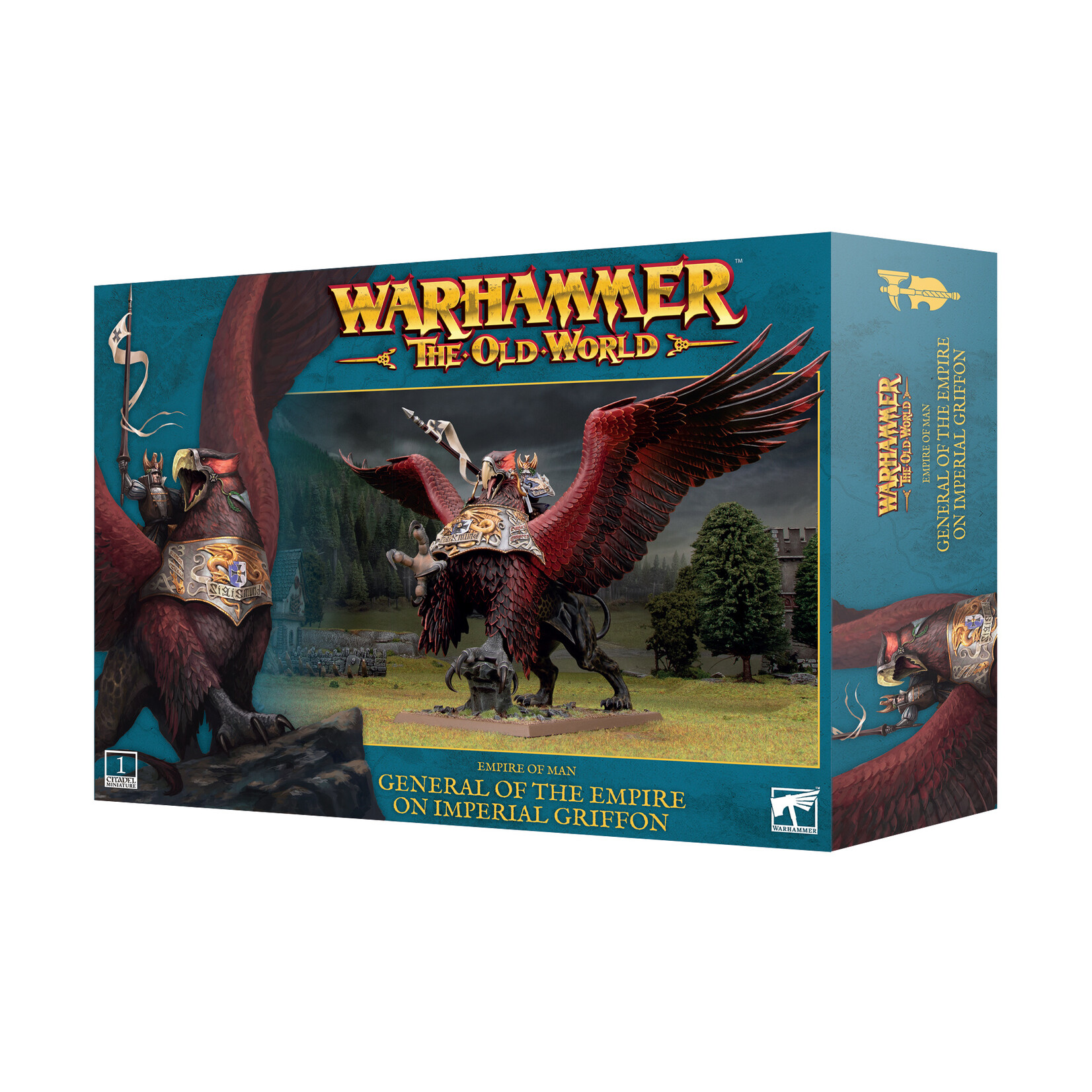 Games Workshop Empire of Man General of the Empire on Imperial Griffon