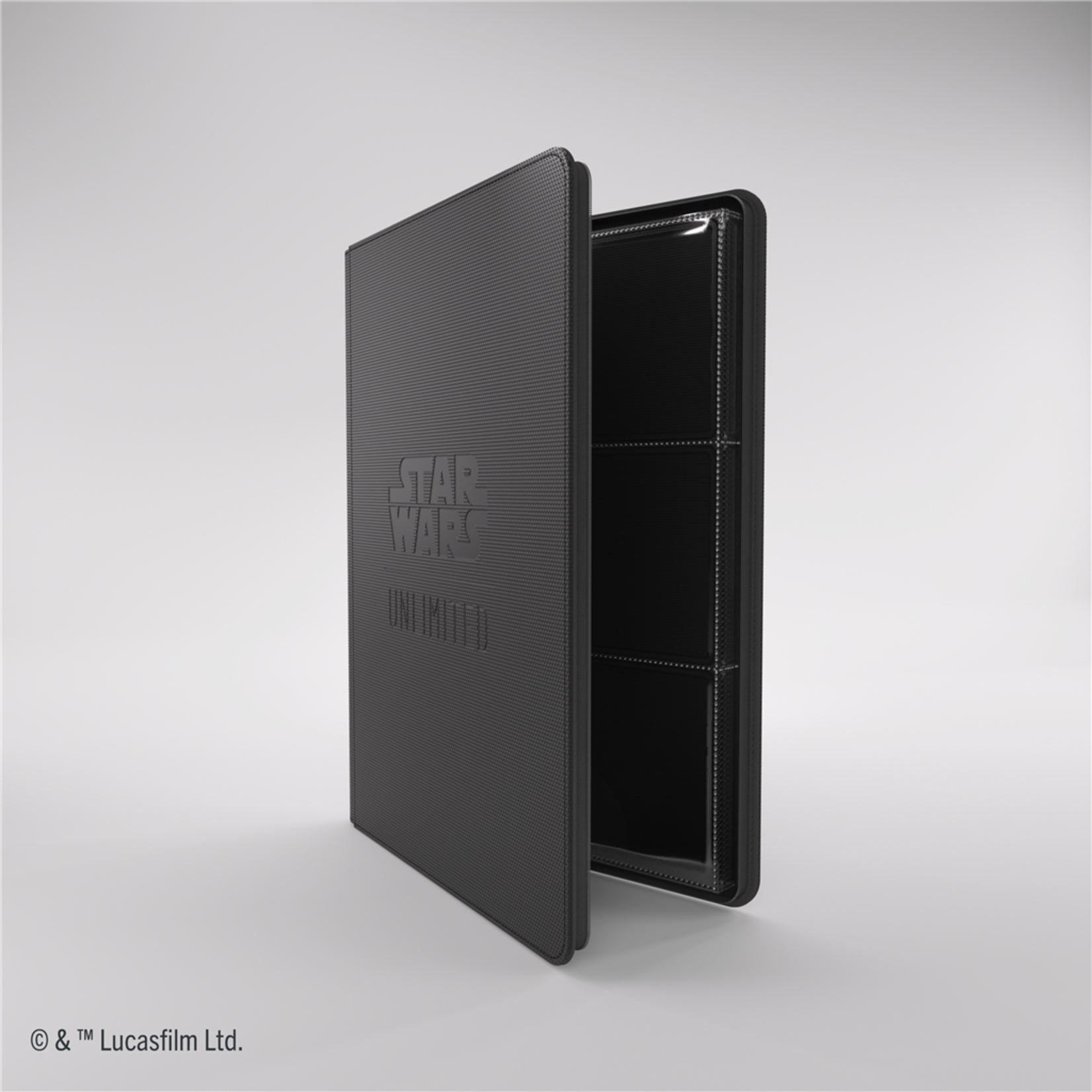 Gamegenic Star Wars Unlimited Zip-Up Album 18-Pocket Black