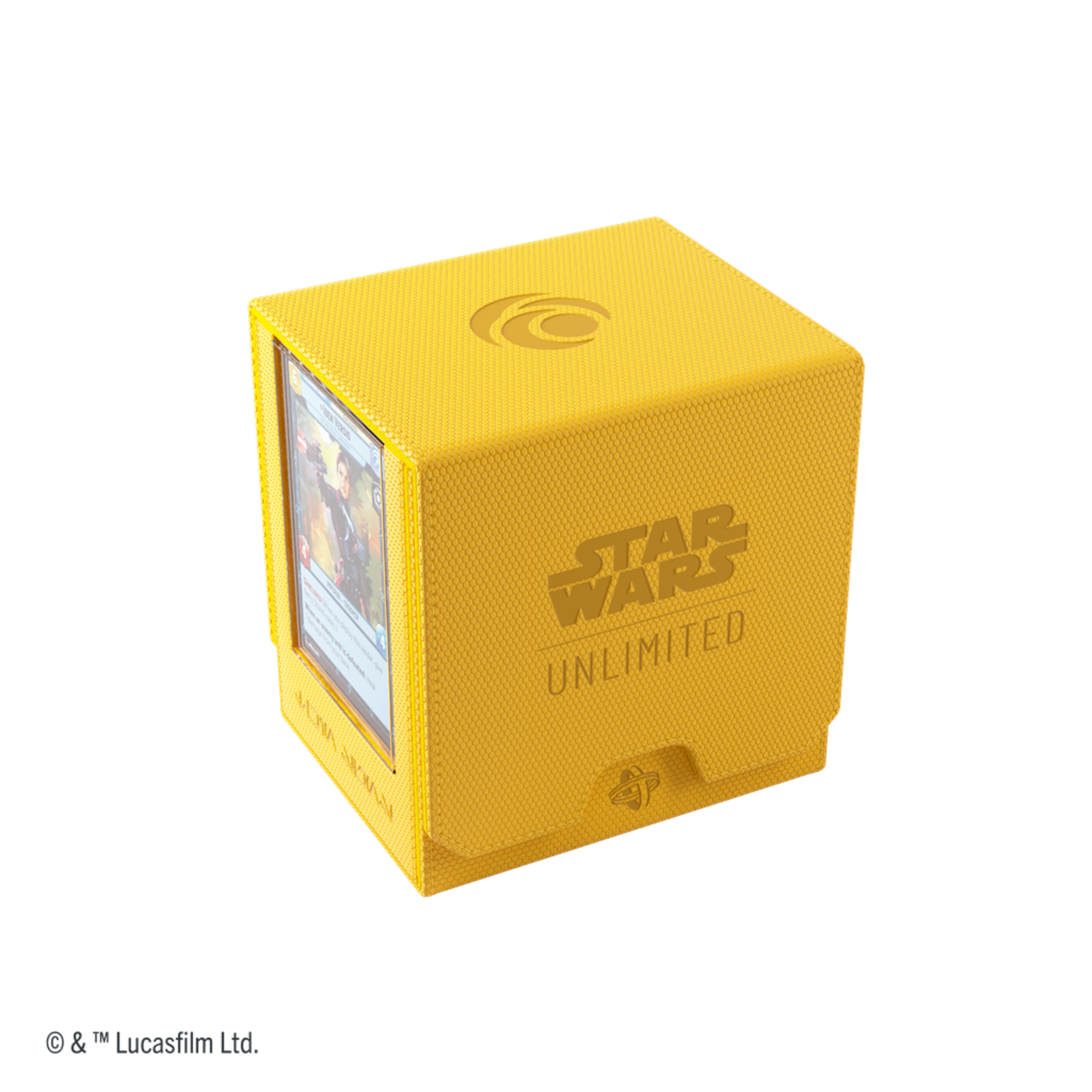 Gamegenic Star Wars Unlimited Twin Suns Deck Pod Yellow (100+)