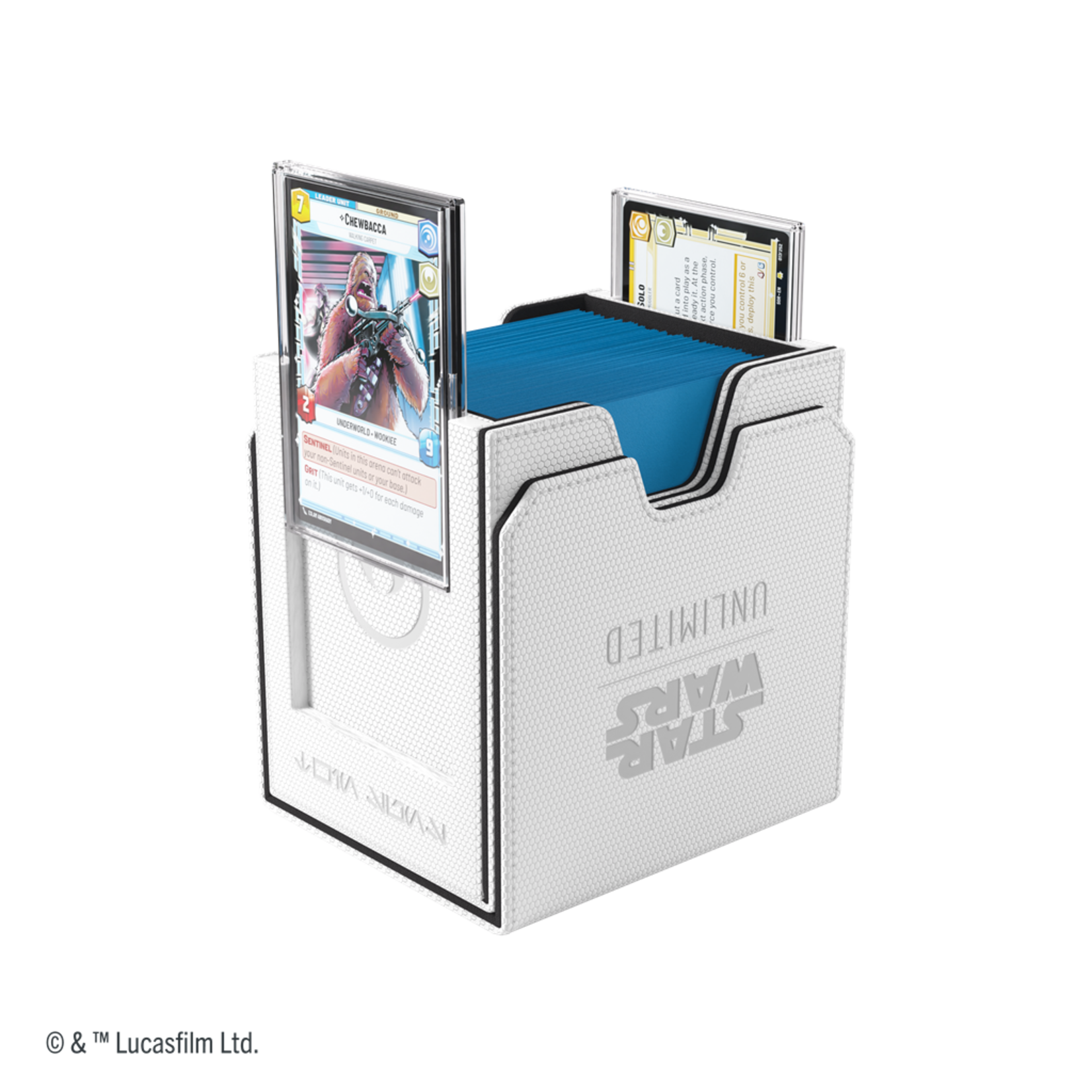 Gamegenic Star Wars Unlimited Twin Suns Deck Pod White/Black (100+)