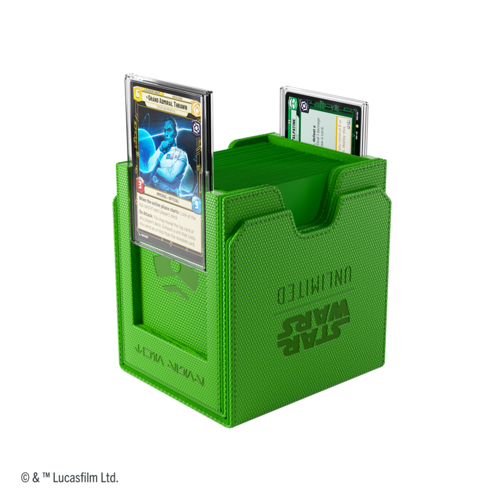 Gamegenic Star Wars Unlimited Twin Suns Deck Pod Green (100+)