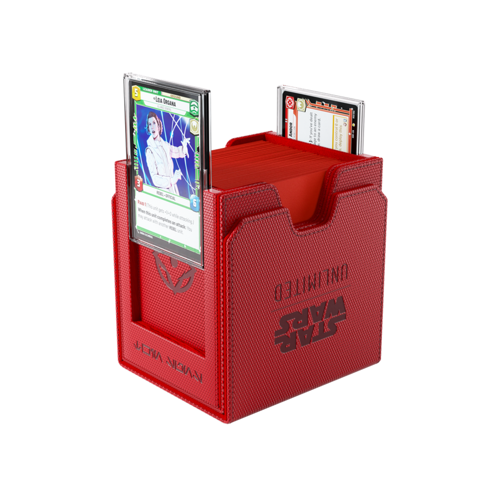 Gamegenic Star Wars Unlimited Twin Suns Deck Pod Red (100+)