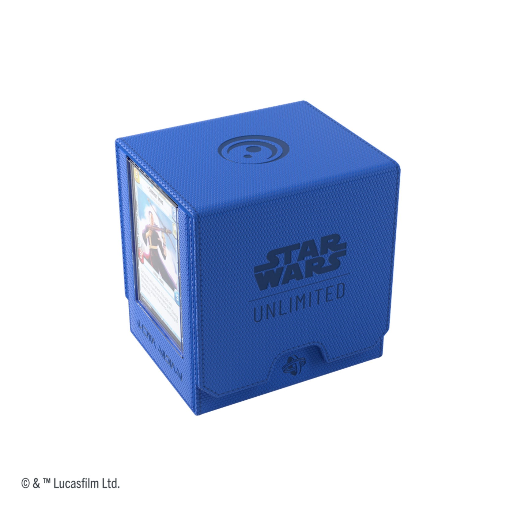 Gamegenic Star Wars Unlimited Twin Suns Deck Pod Blue (100+)